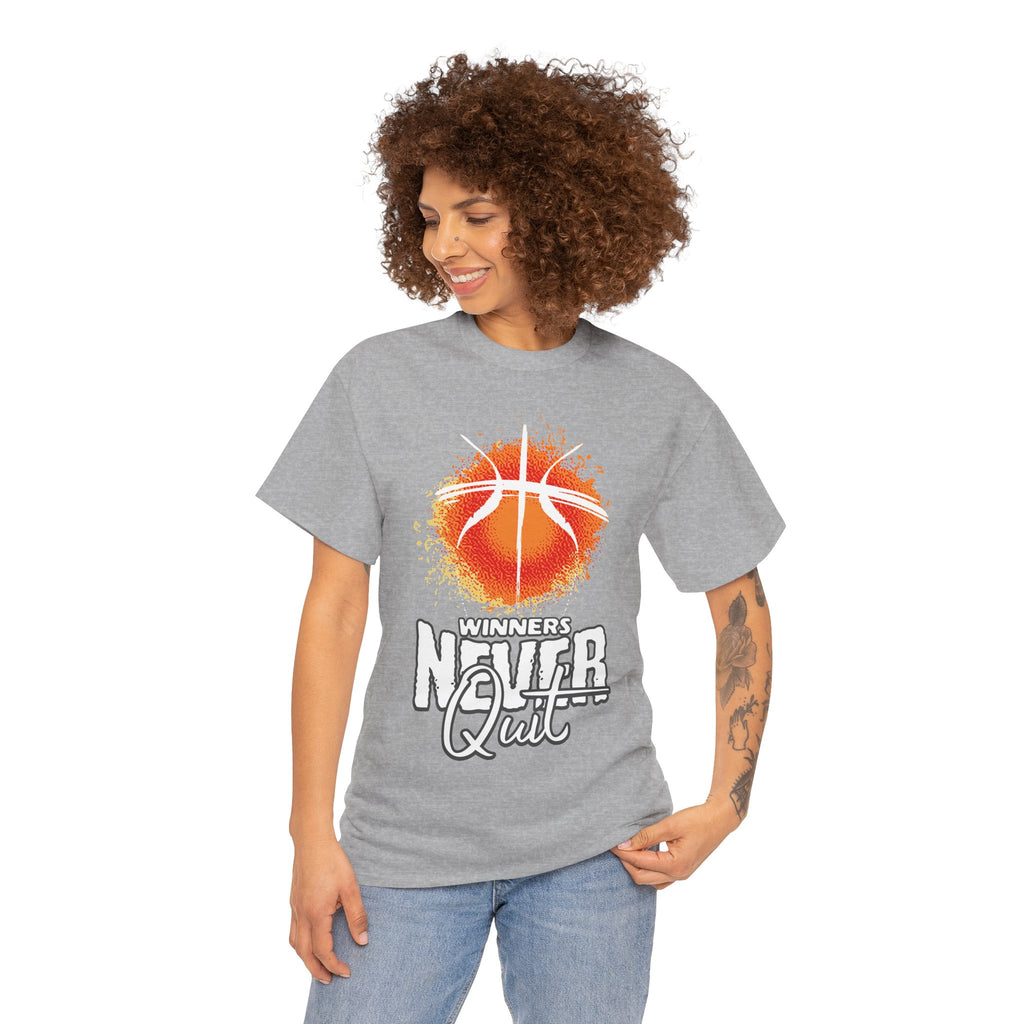 Winners Never Quit | Basketball Design | Cr8tive Designs
