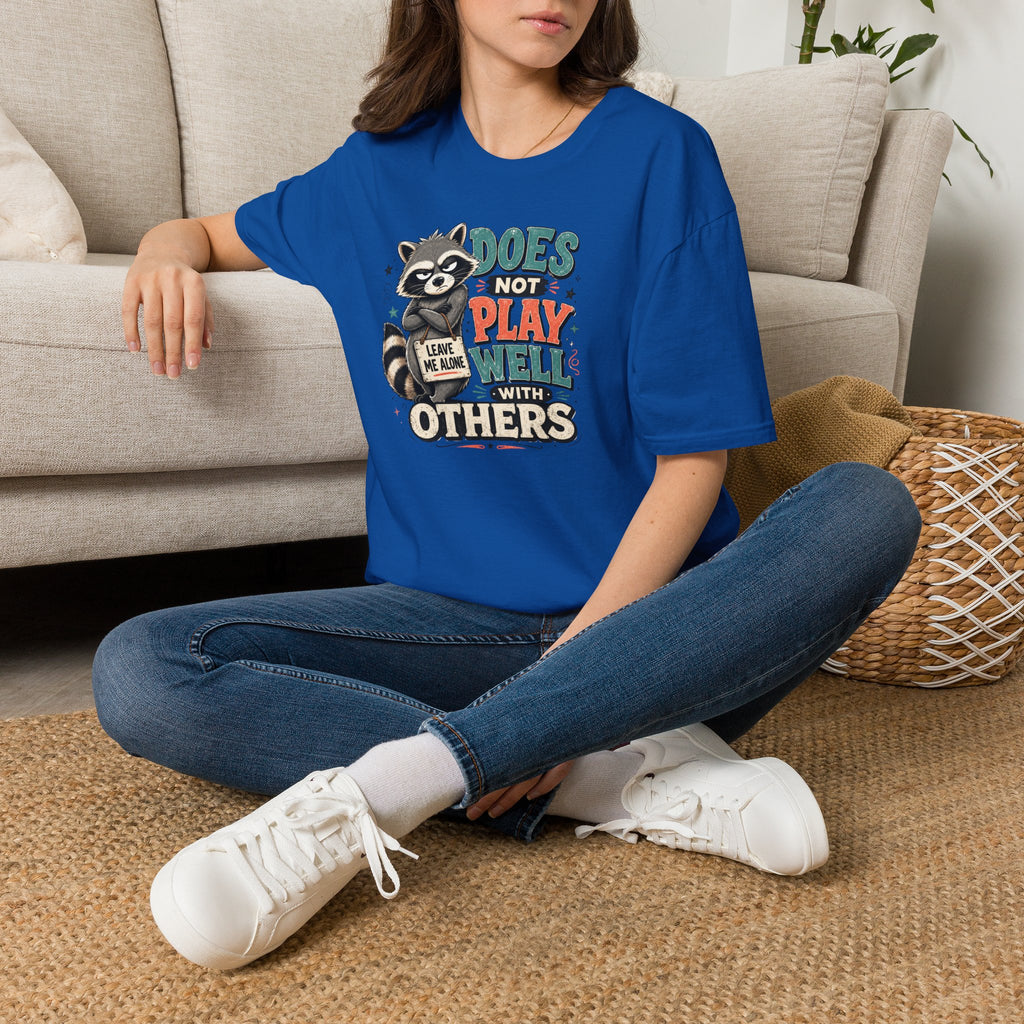 Sarcastic Raccoon Graphic Tee | Cr8tive Designs