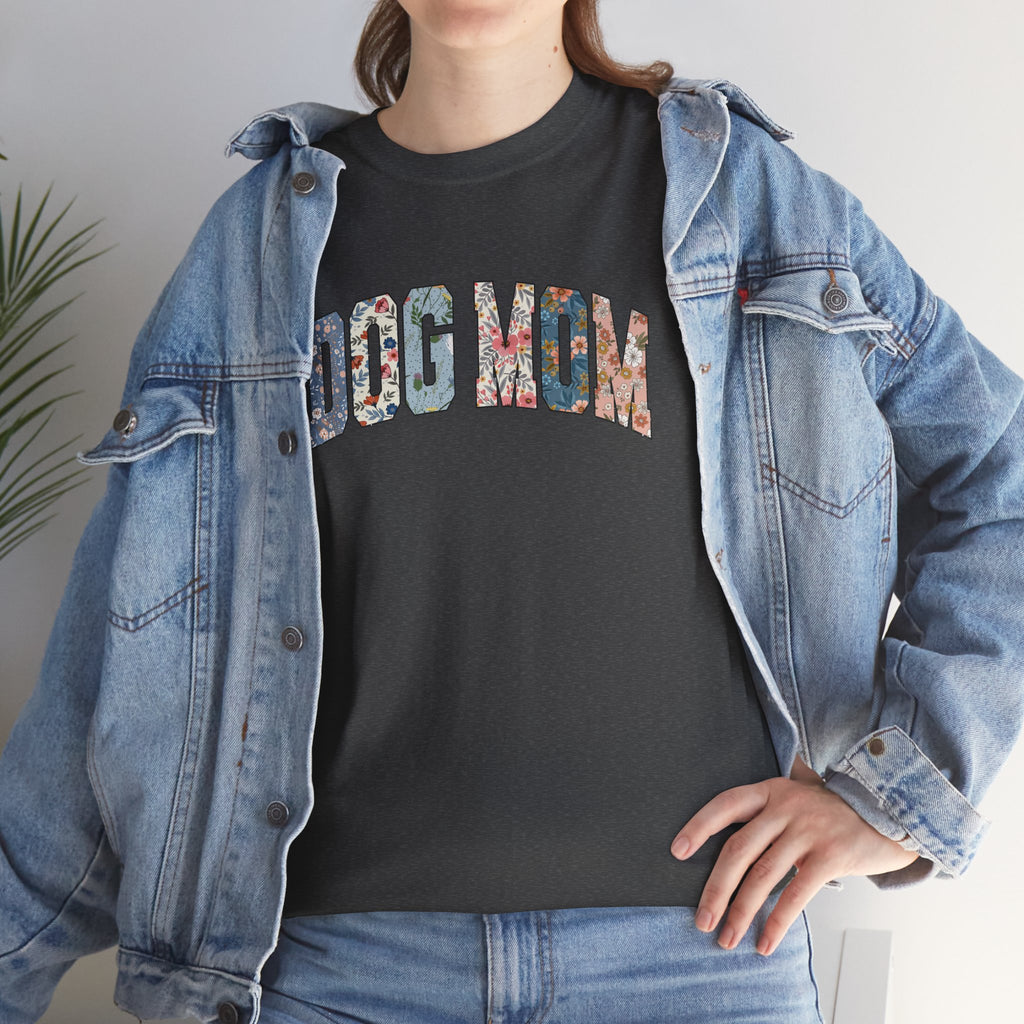 Floral Dog Mom Tee | Cute Pet Lover Shirt | Cr8tive Designs