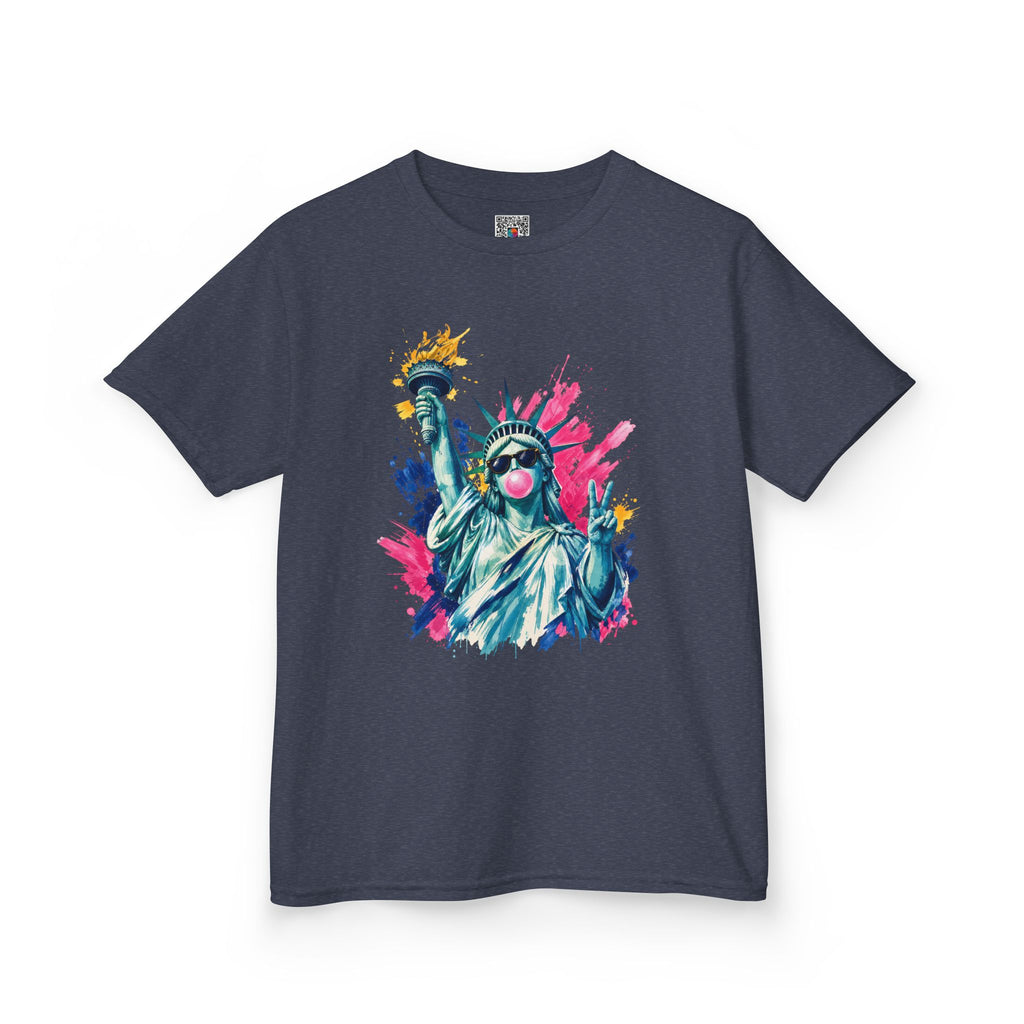 Kids Patriotic Liberty Tee | Statue of Liberty Graphic Design | Cr8tive Designs