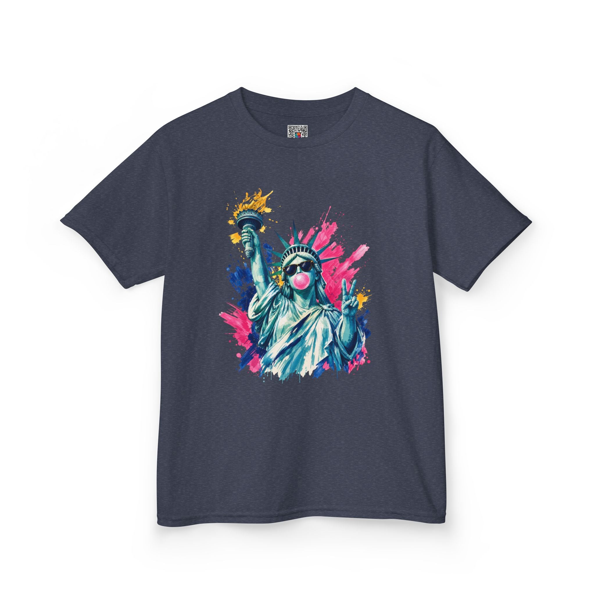 Kids Patriotic Liberty Tee | Statue of Liberty Graphic Design | Cr8tive Designs