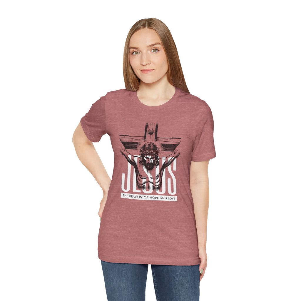 Jesus Crucifix Tee | Christian Graphic T-Shirt | Cr8tive Designs