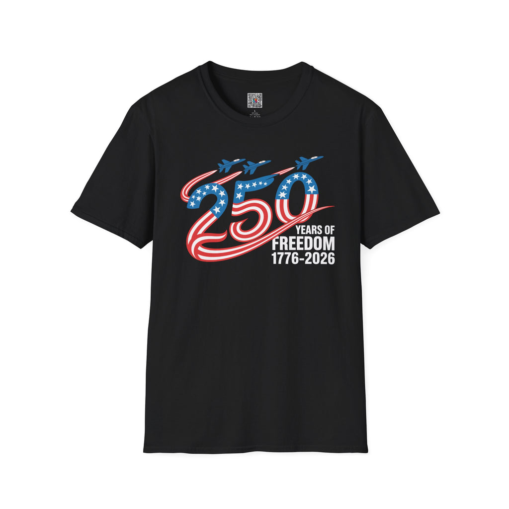 250 Years of Freedom | Patriotic USA Anniversary Design | Cr8tive Designs