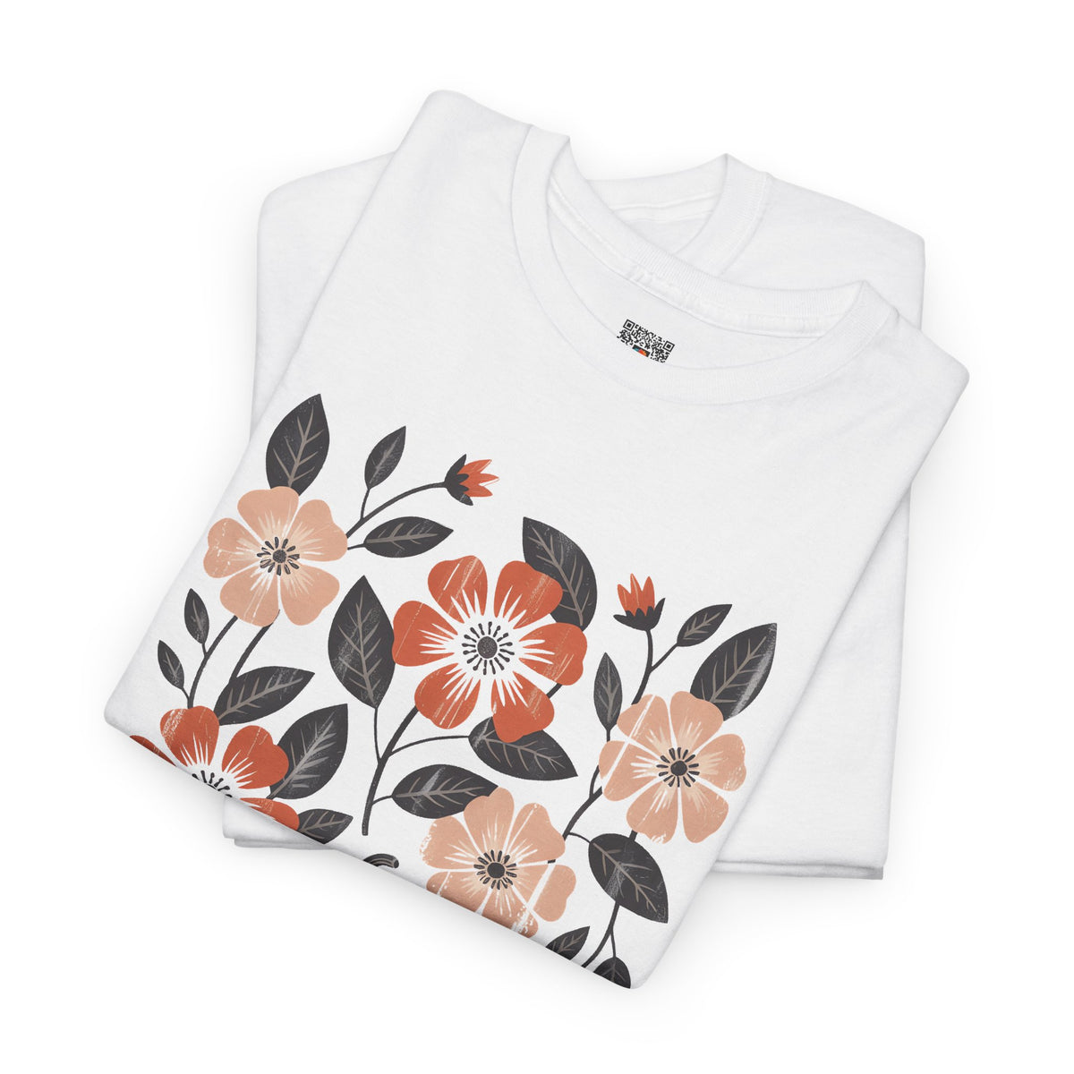 Vintage Floral Pumpkin Tee | Boho Pumpkin & Wildflower T-Shirt | Cr8tive Design