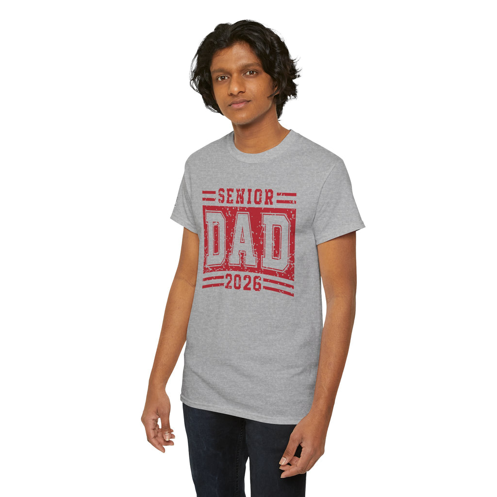 Senior Dad 2026 T-Shirt | Proud Dad Graduation Tee | Class of 2026 Parent Shirt | Cr8tive Designs