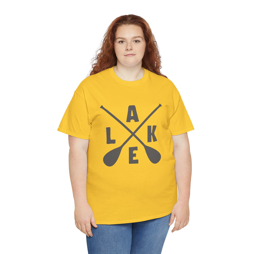 Lake Paddle Logo | Simple Lake Life Tee | Cr8tive Designs