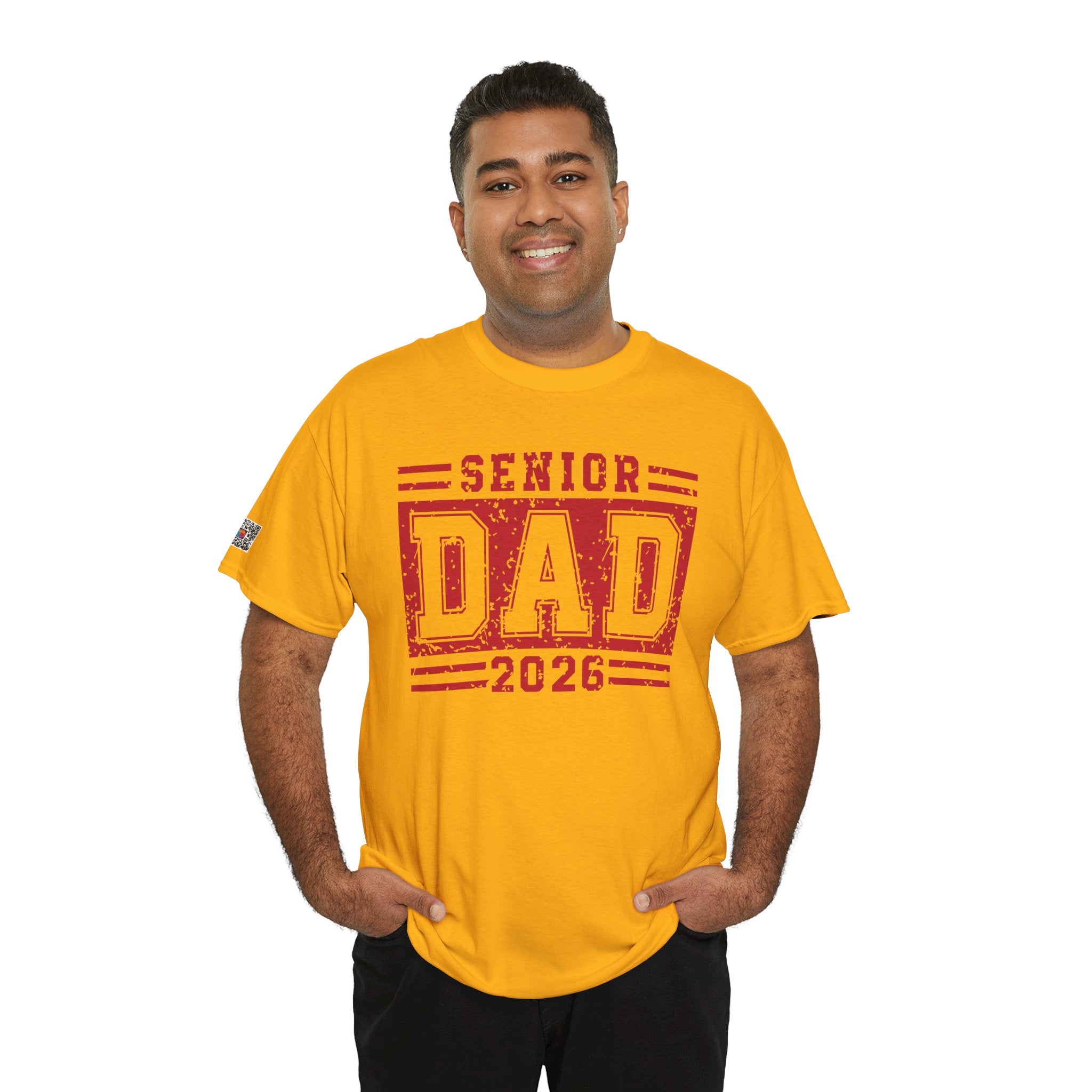 Senior Dad 2026 T-Shirt | Proud Dad Graduation Tee | Class of 2026 Parent Shirt | Cr8tive Designs