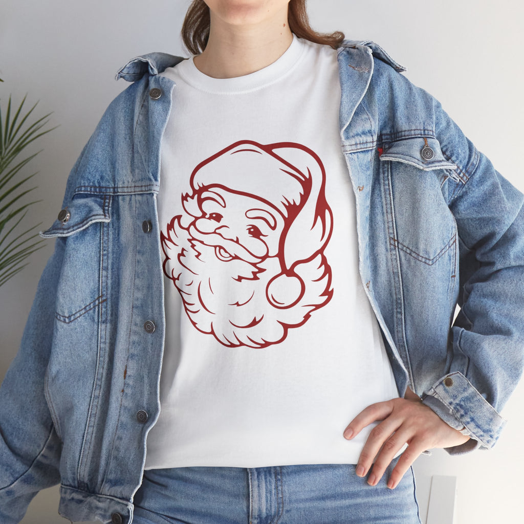 Vintage Santa Face | Classic Christmas Line Art | Cr8tive Designs