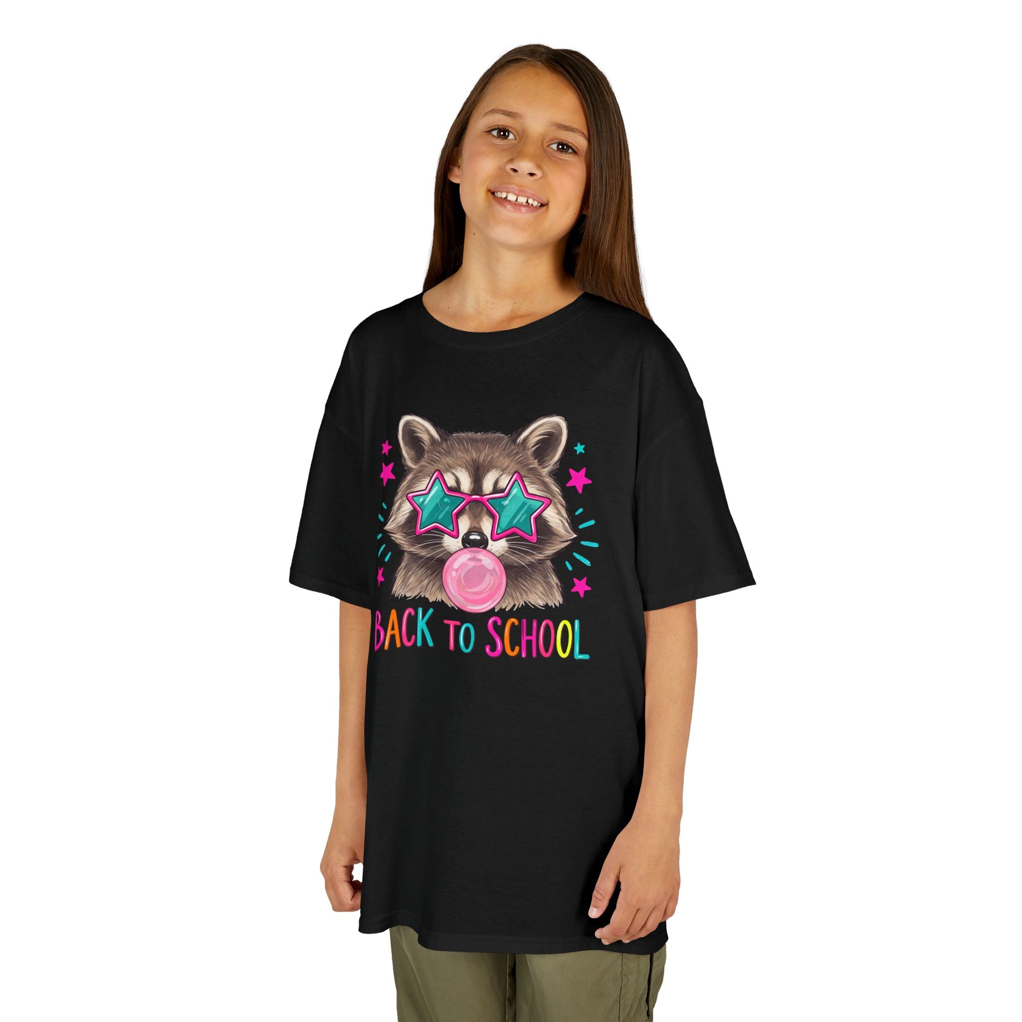 Back to School Raccoon | Cute School Animal T-Shirt | Cr8tive Designs
