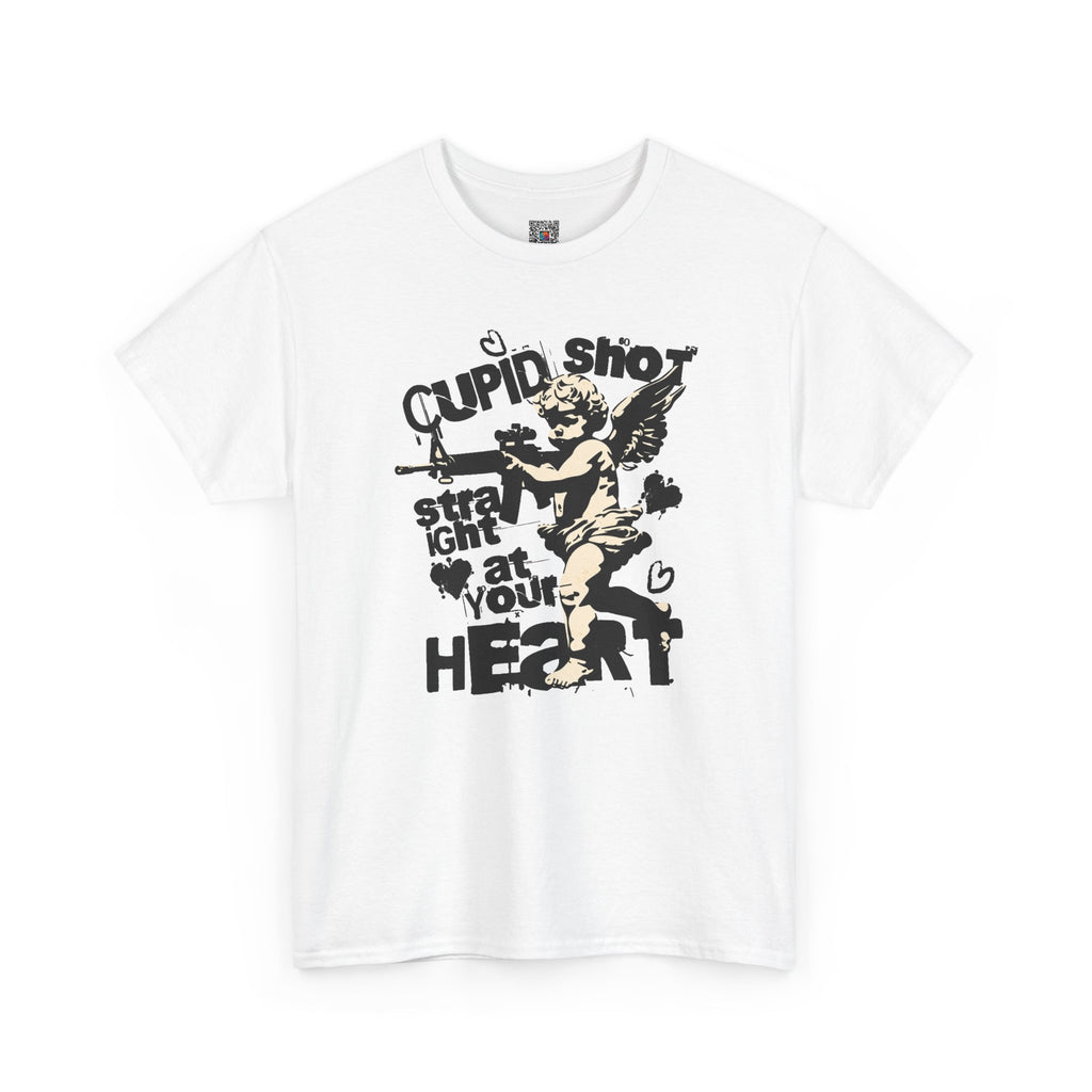 Cupid Shot Straight at Your Heart | Vintage Cupid Tshirt | Cr8tive Designs