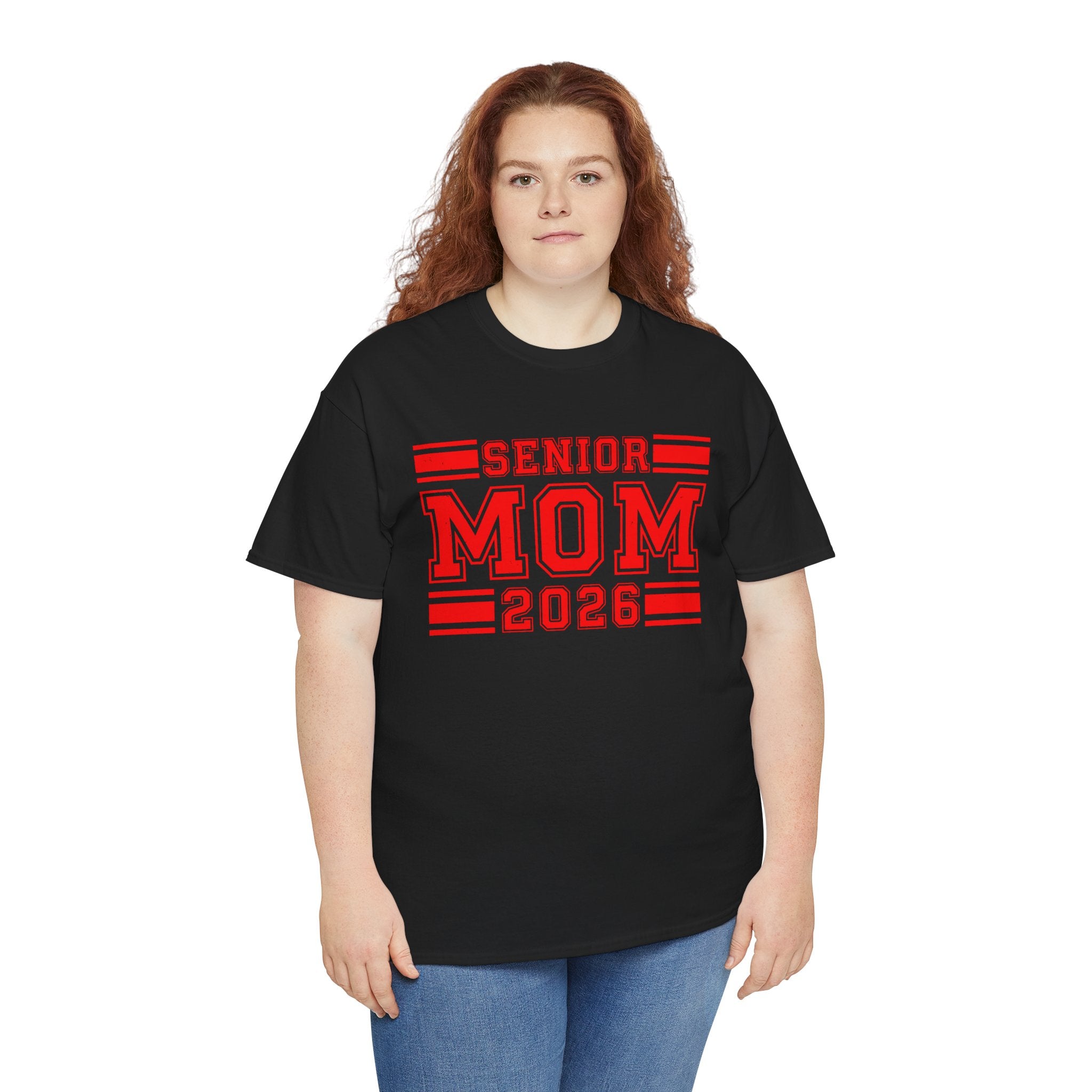 Senior Mom 2026 Varsity T-Shirt | Graduation Tee | Class of 2026 Mom Shirt | Cr8tive Designs