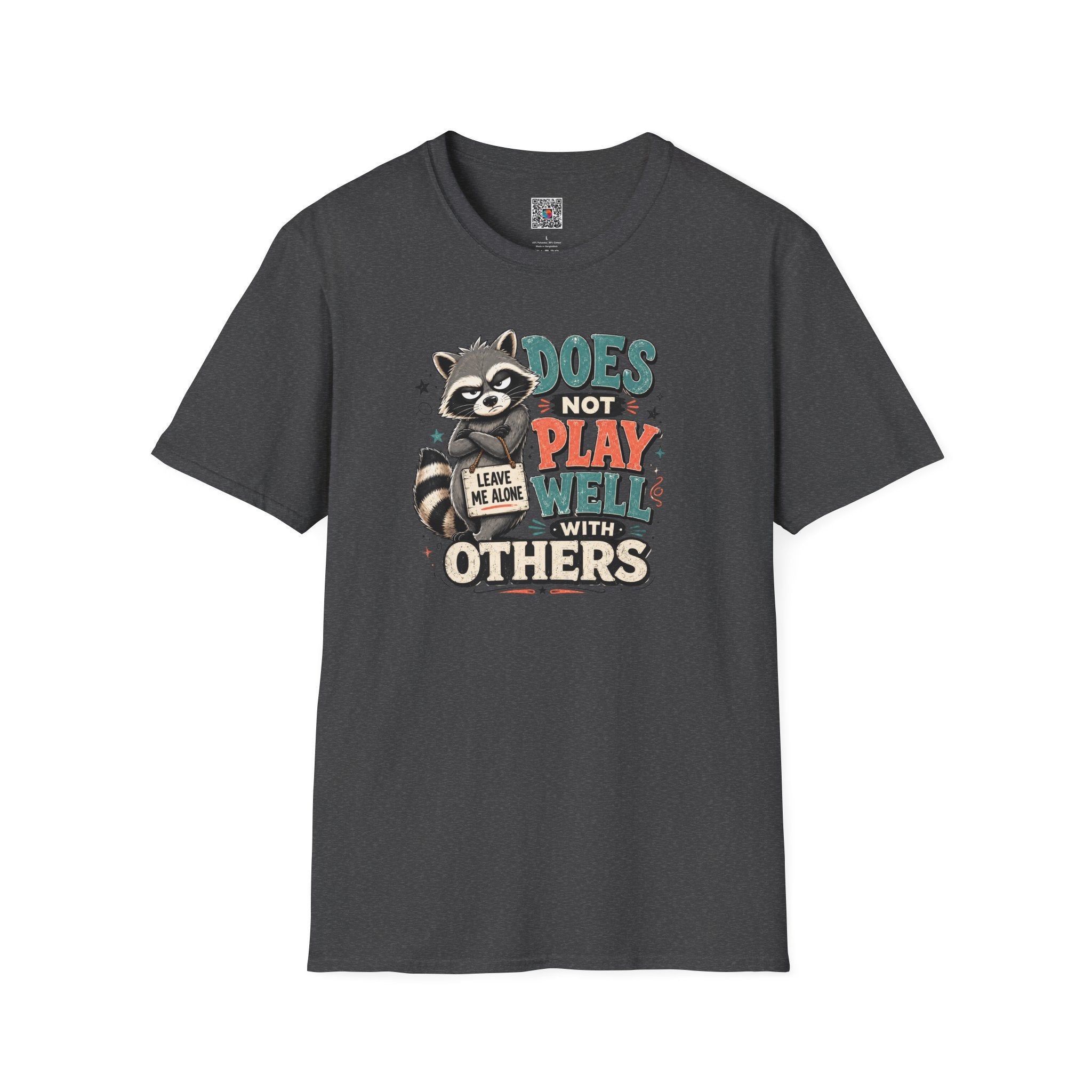 Sarcastic Raccoon Graphic Tee | Cr8tive Designs