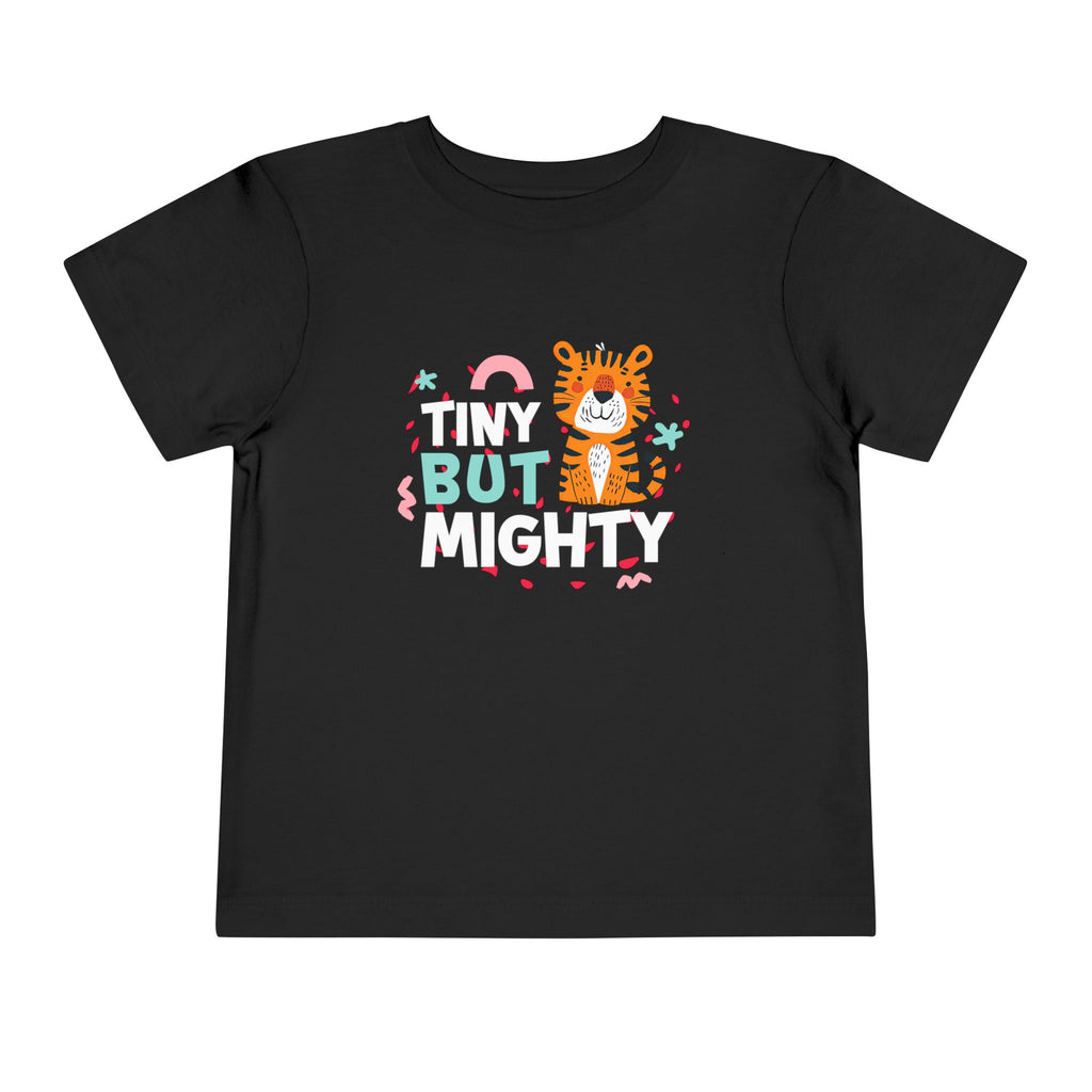 Tiny But Mighty Tee | Cute Kids Tiger Graphic T-Shirt | Cr8tive Designs
