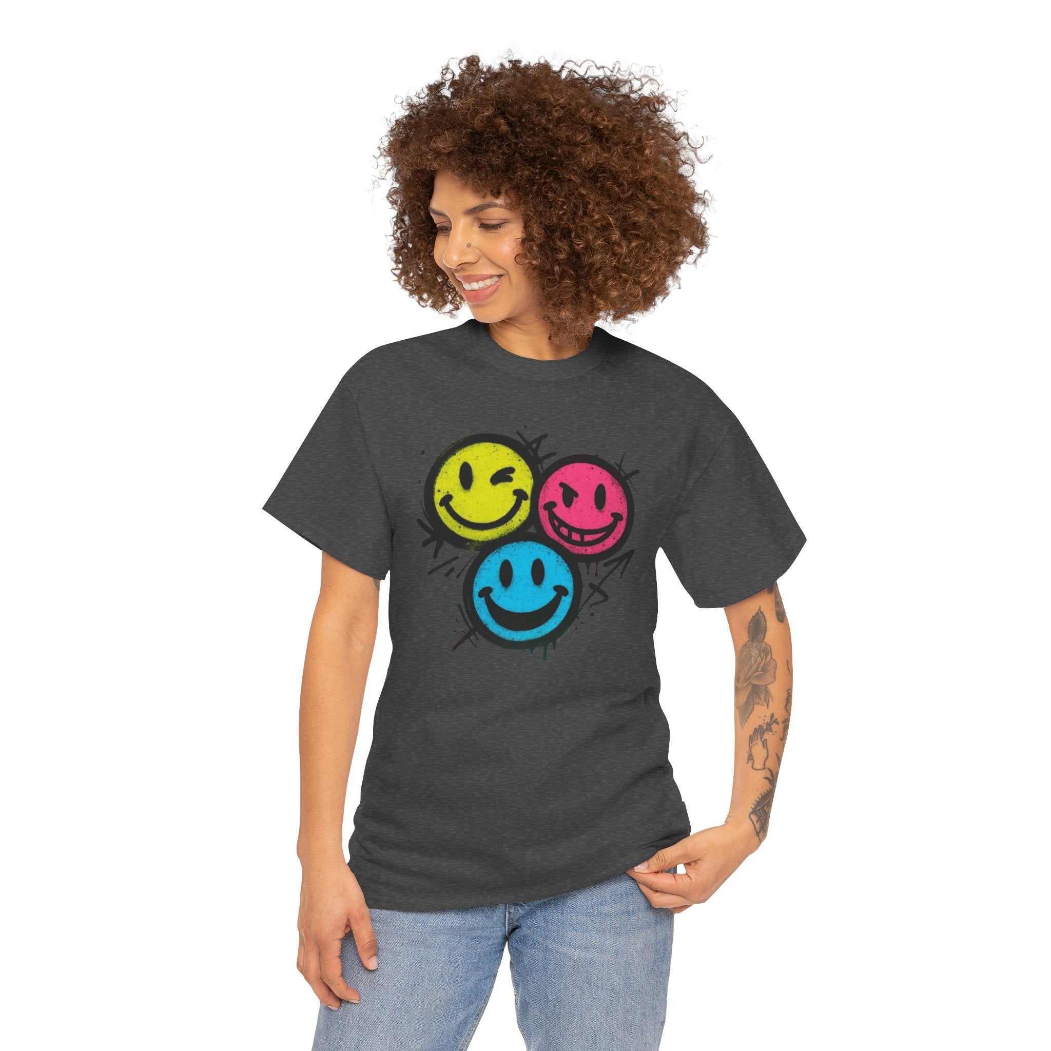 Smiley Graffiti T-Shirt