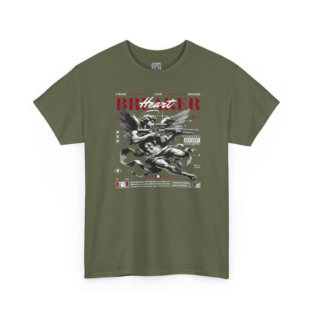 Firing Love Rounds | Dark Cupid Tshirt Design | Cr8tive Designs