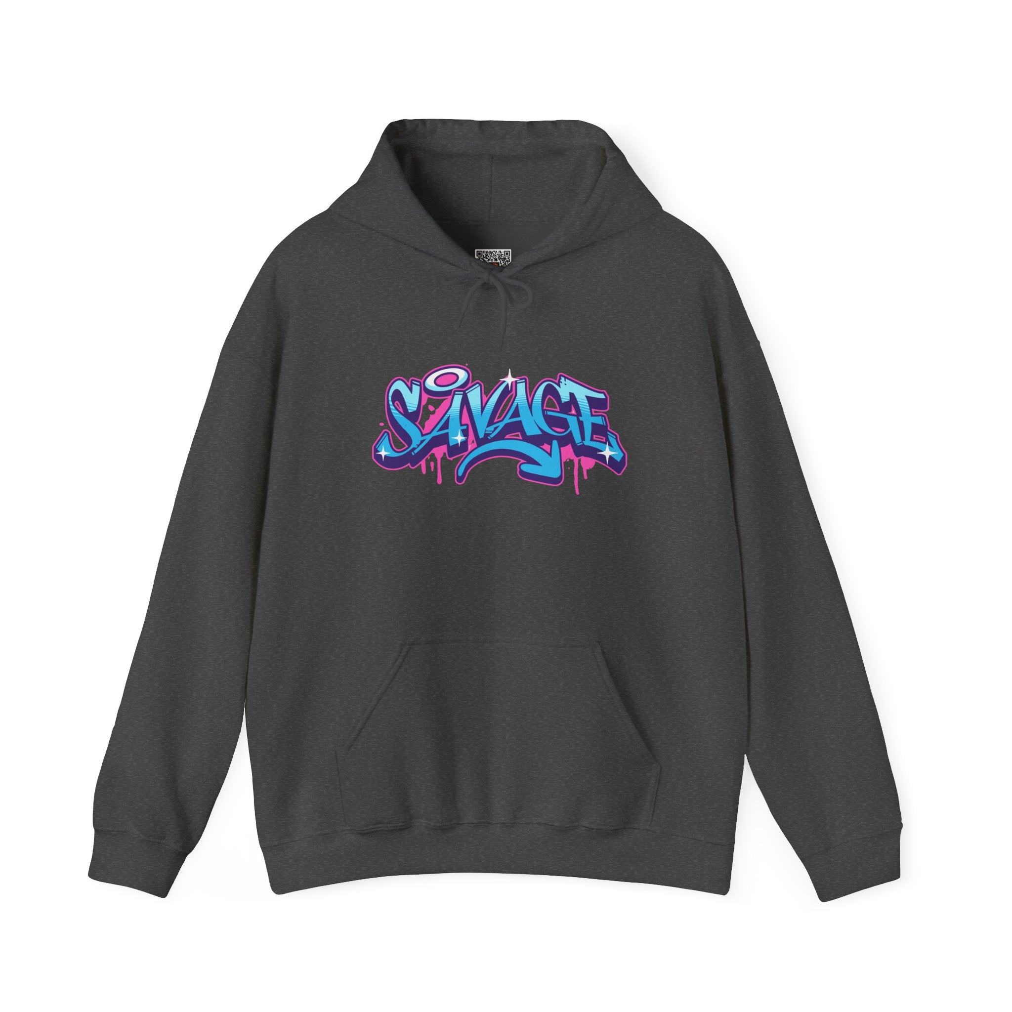 Savage | Colorful Graffiti Streetwear Hoodie | Cr8tive Designs