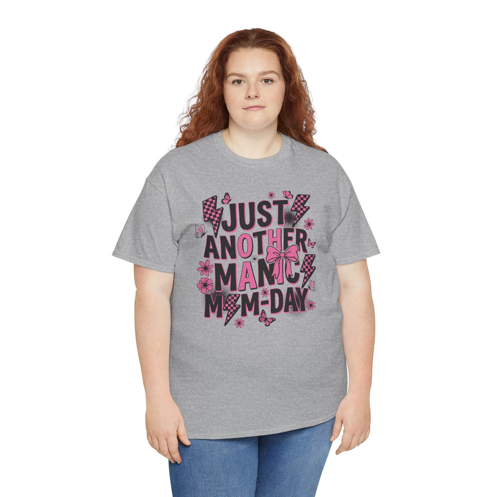 Just Another Manic Mom Day Graphic Tee – Funny Mom Shirt, Trendy Mom Life | Cr8tive Designs