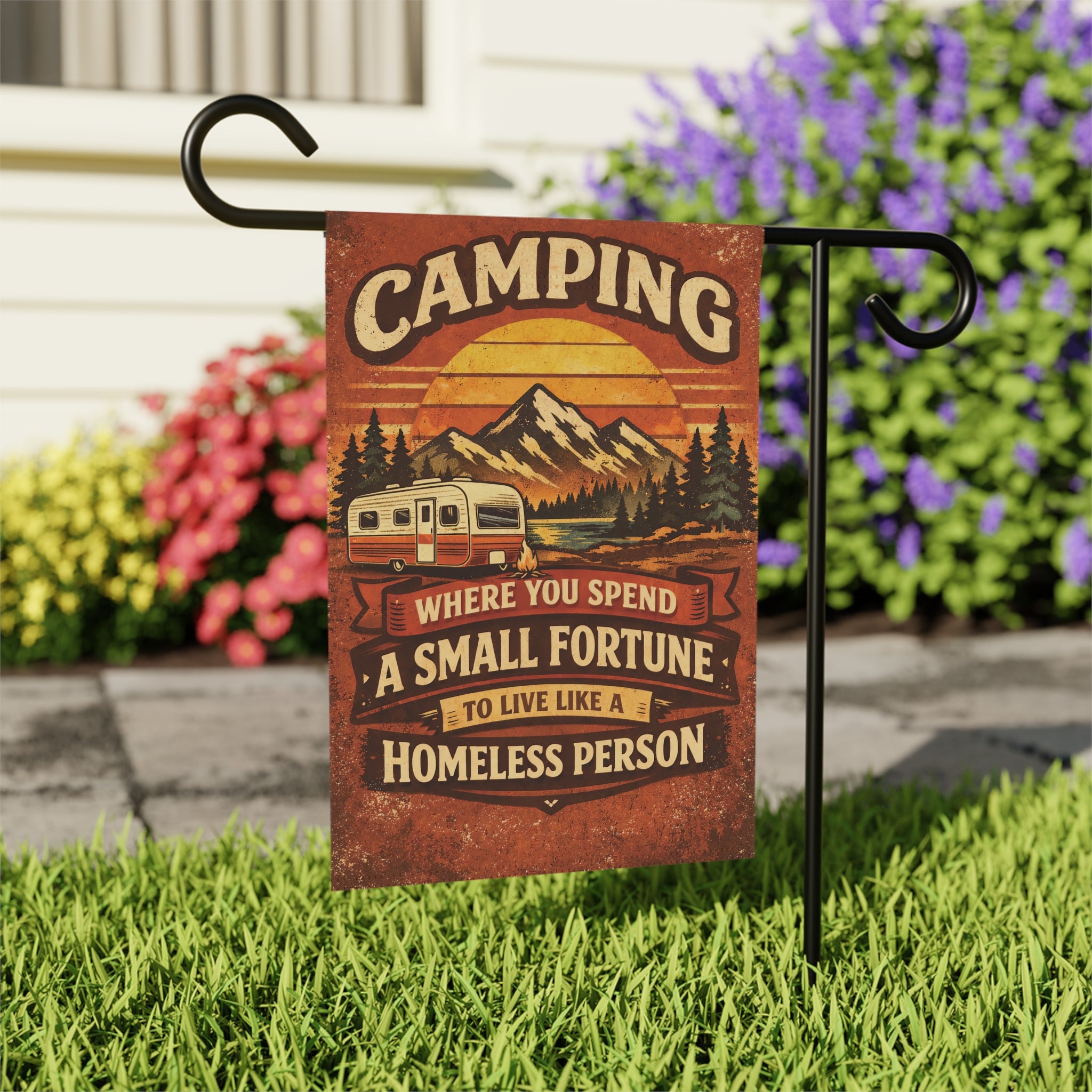 Vintage Camper Yard Banner| Cr8tive Designs