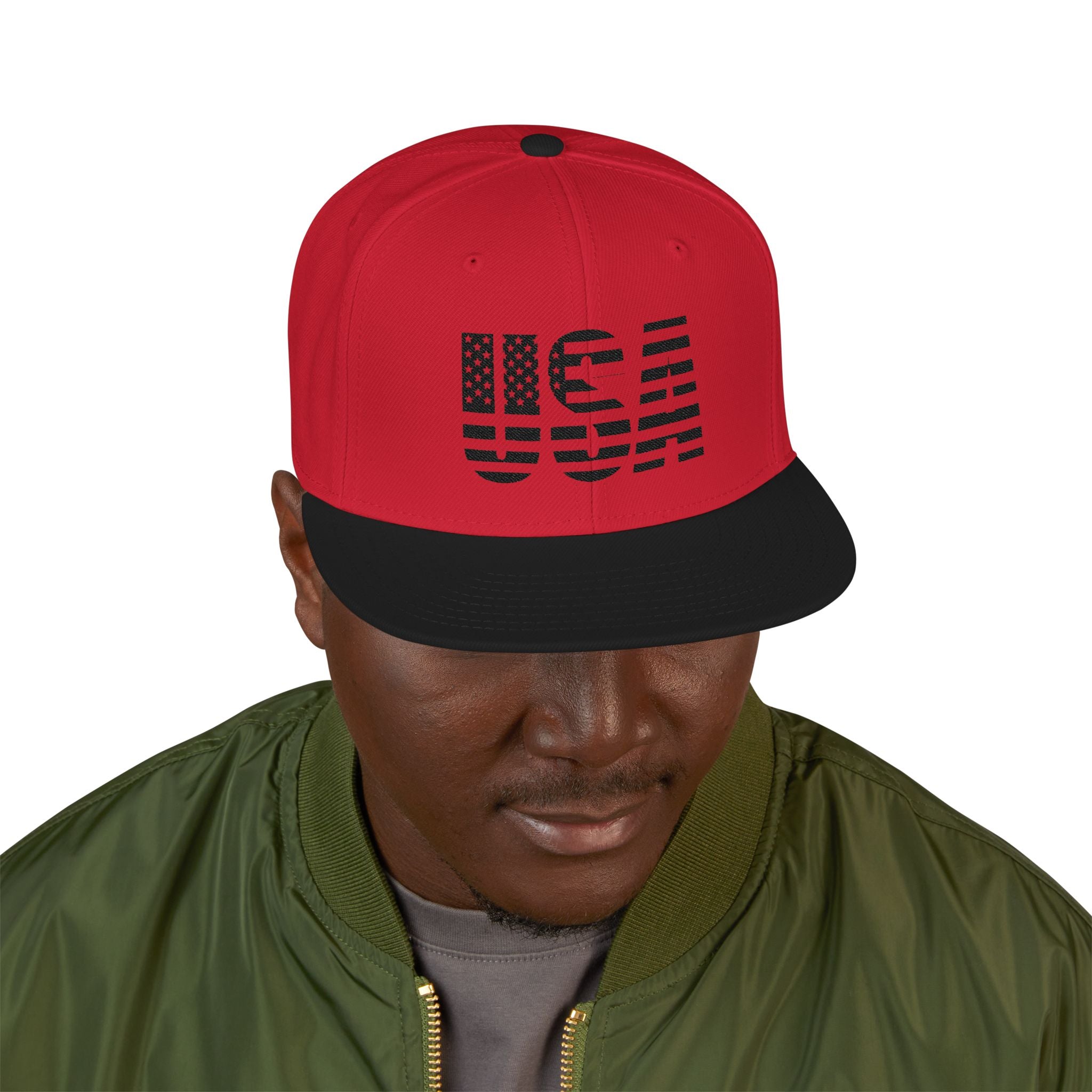 Embroidered Spartan Snapback Hat