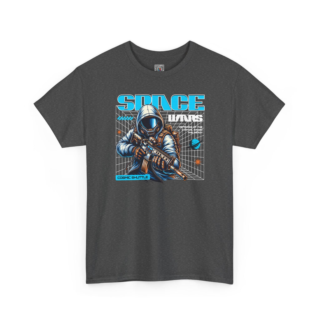 Space Vikings | Retro Sci-Fi Astronaut Graphic T-Shirt | Cr8tive Designs