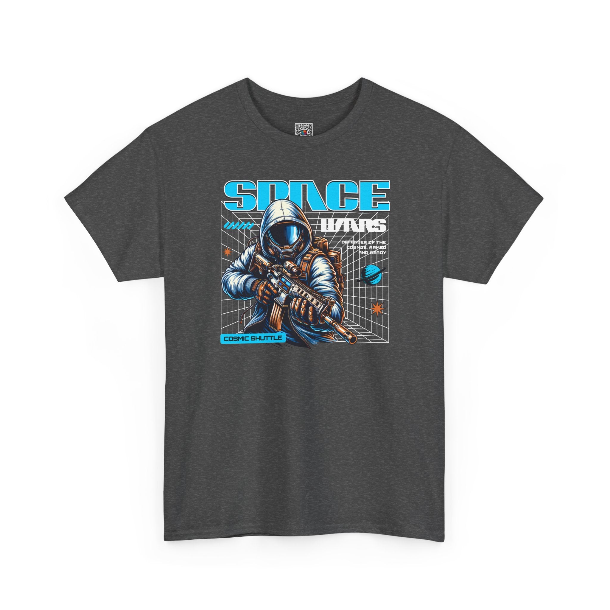 Space Vikings | Retro Sci-Fi Astronaut Graphic T-Shirt | Cr8tive Designs
