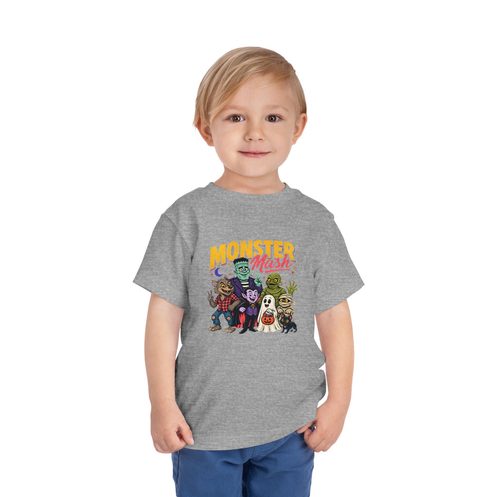 Monster Mash Tee | Cute Toddler Halloween Monsters T-Shirt | Cr8tive Designs