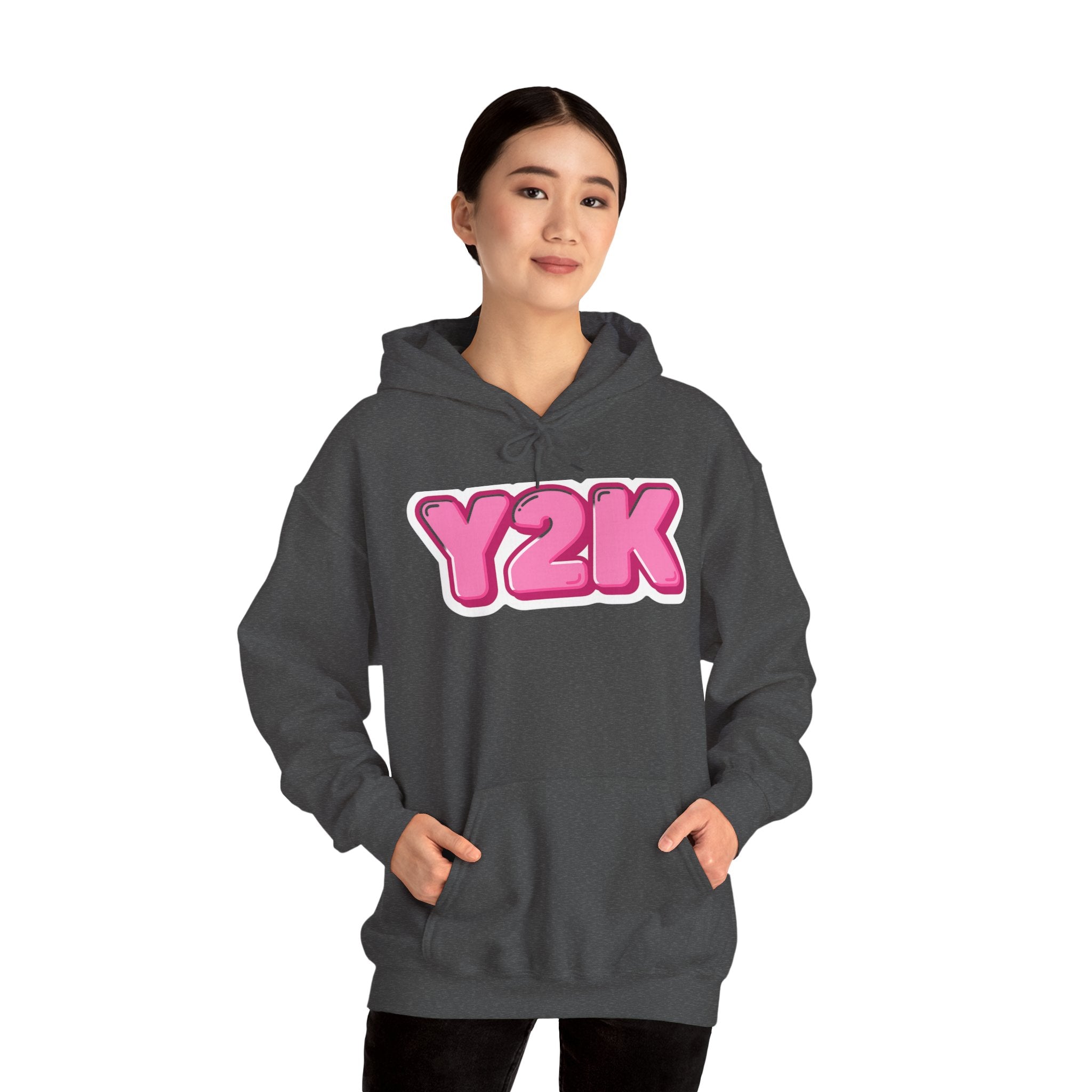 Y2K Pink Bubble Hoodie