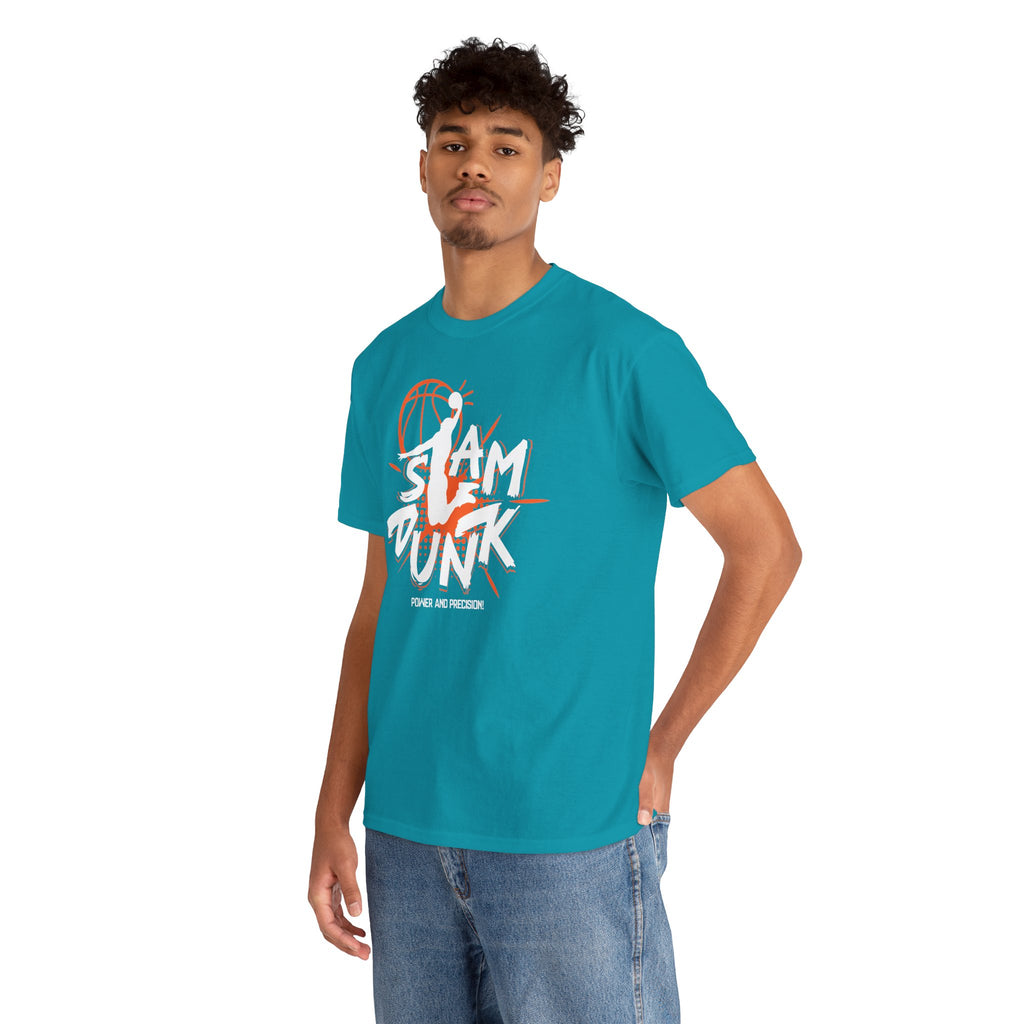 Slam Dunk Basketball | Bold Sports Graphic T-Shirt | Cr8tive Designs
