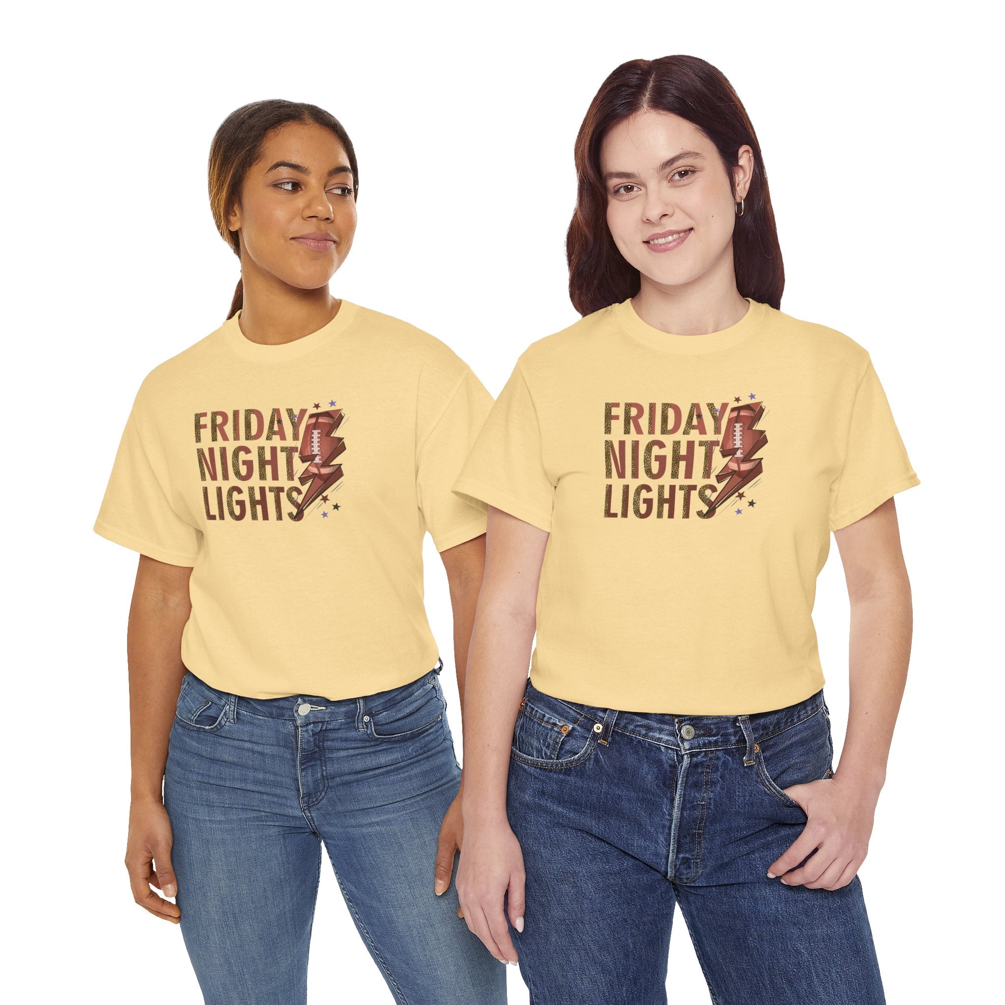 Friday Night Lights Football Tee | Game Day Sports T-Shirt | Cr8tive Designs