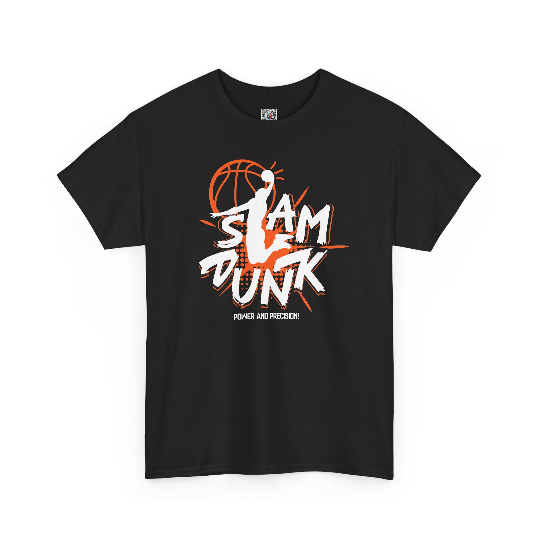 Slam Dunk Basketball | Bold Sports Graphic T-Shirt | Cr8tive Designs