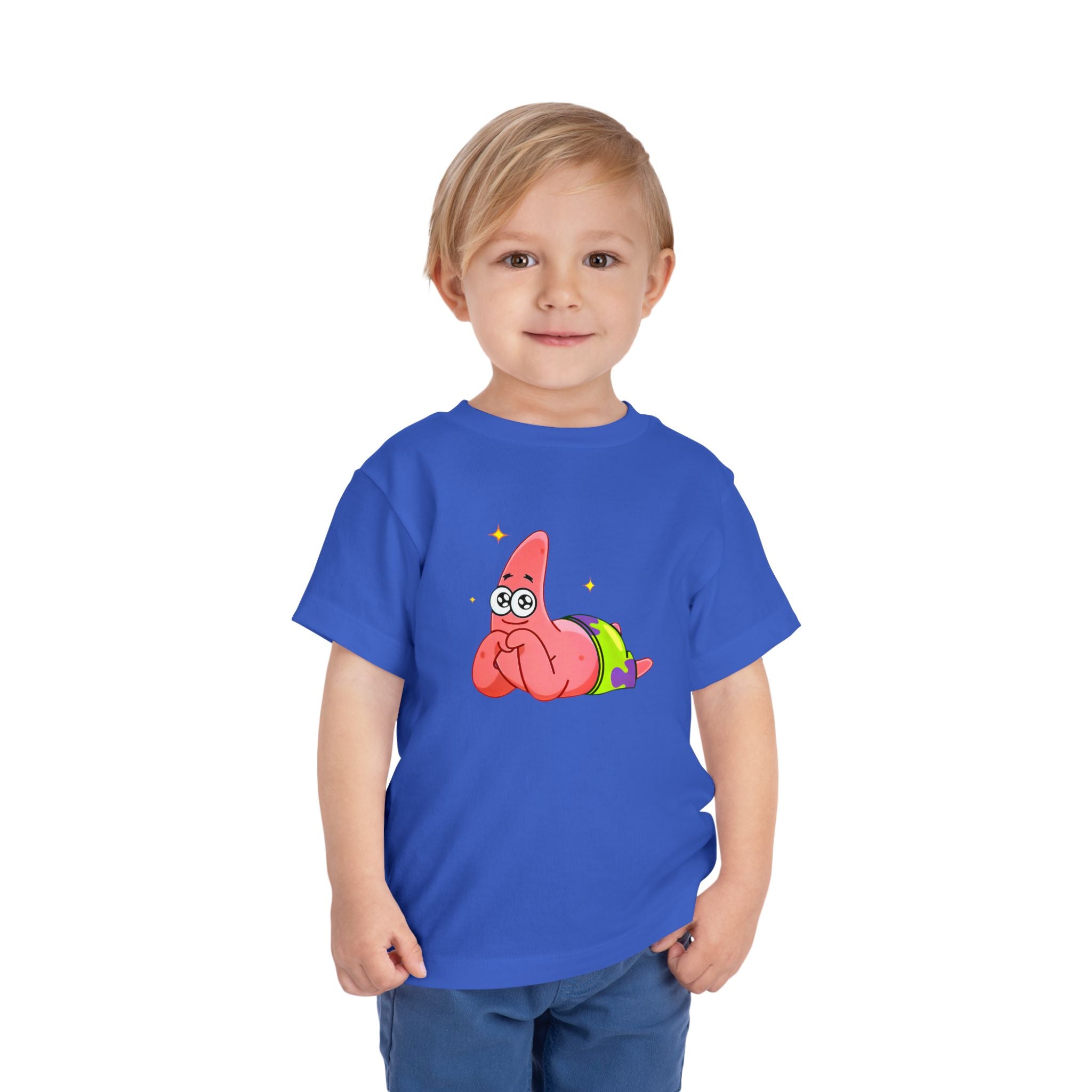 Patrick Star Daydreaming Youth Tee | Cute Cartoon Character T-Shirt | Cr8tive Designs