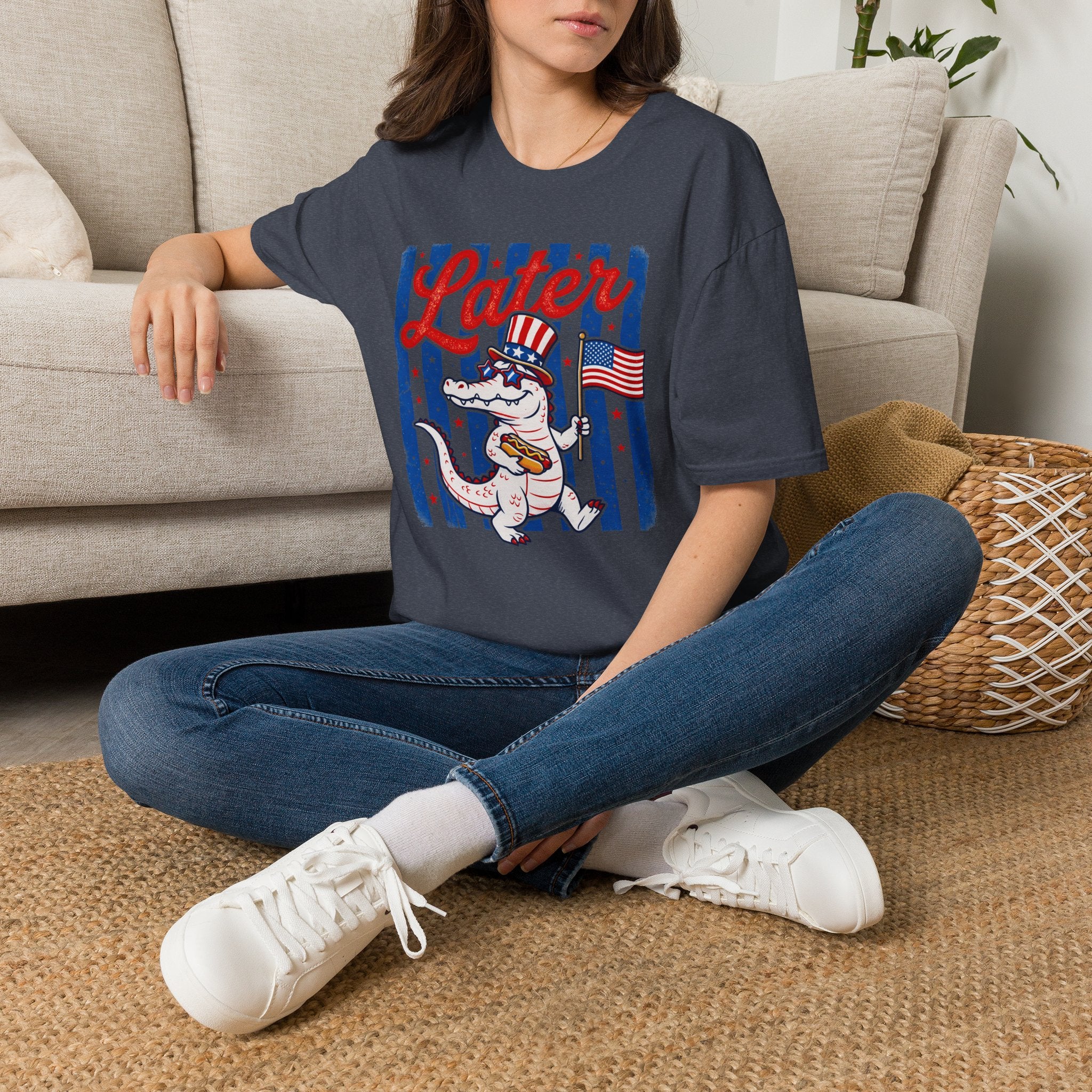 Later Gator | Patriotic Alligator USA Design | Cr8tive Designs