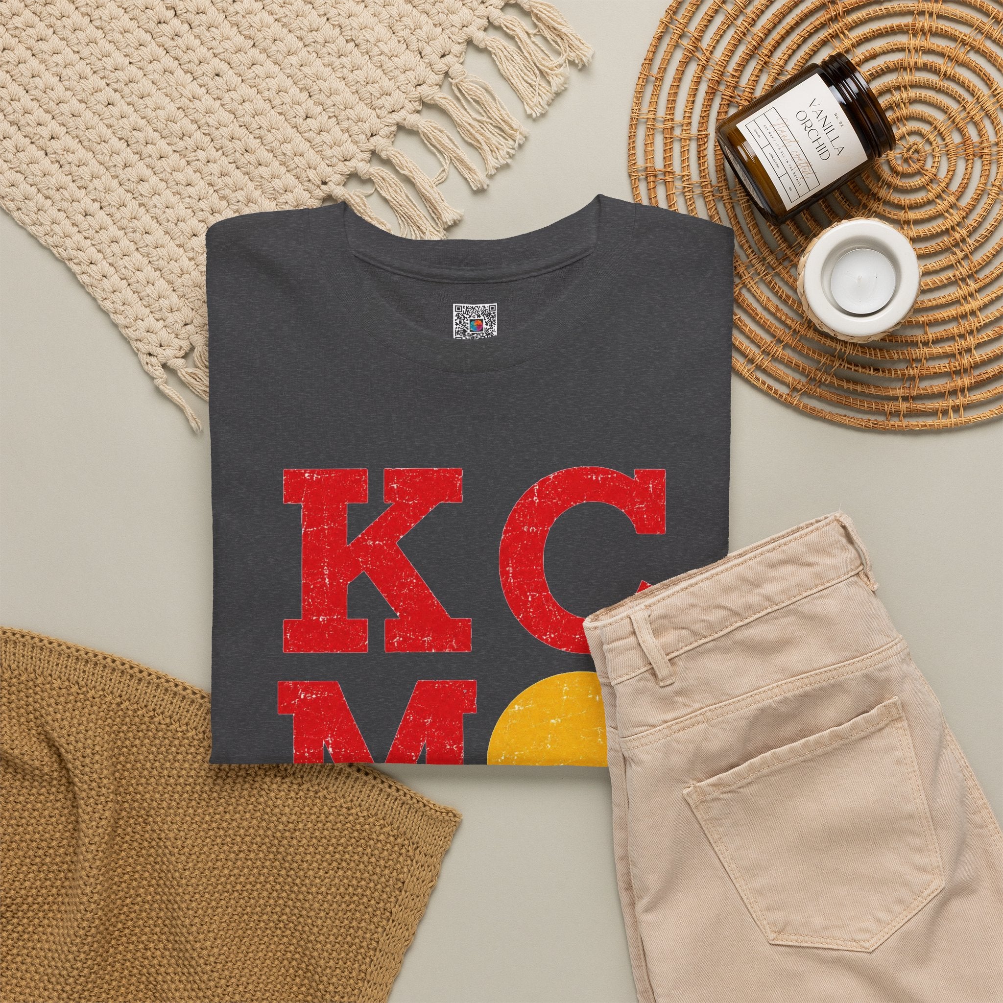KCMO Football Helmet Shirt | Vintage Game Day Graphic T-Shirt | Cr8tive Designs