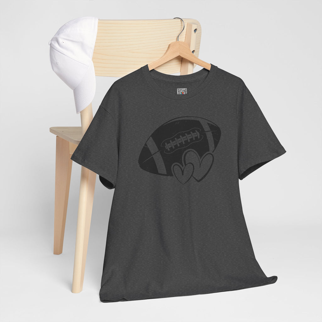 Football Love Graphic Tee | Game Day Sports T-Shirt | Cr8tive Designs