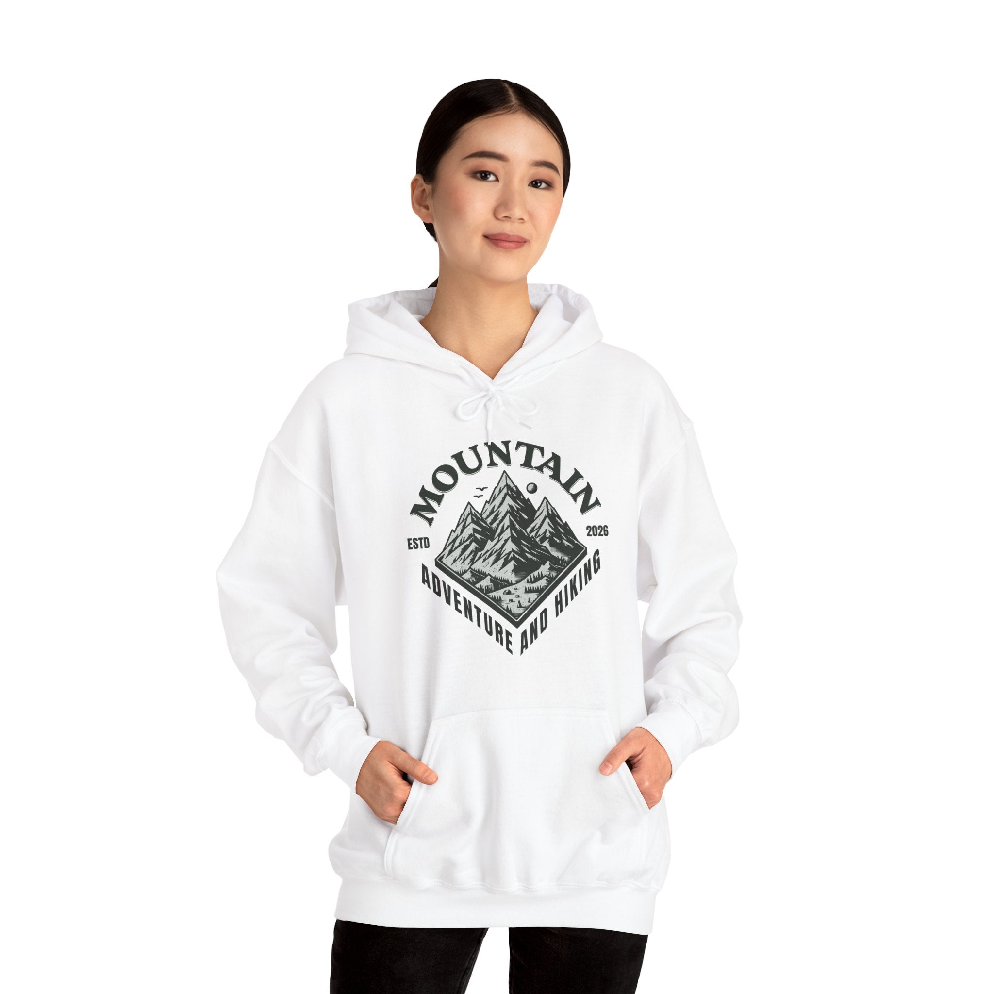 Mountain Adventure Hoodie | Outdoor Hunting & Wilderness Design | Cr8tive Designs