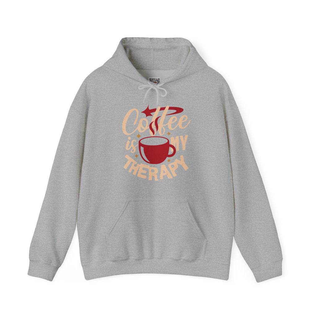 Coffee Is My Therapy | Funny Coffee Lover Hoodie | Cr8tive Designs