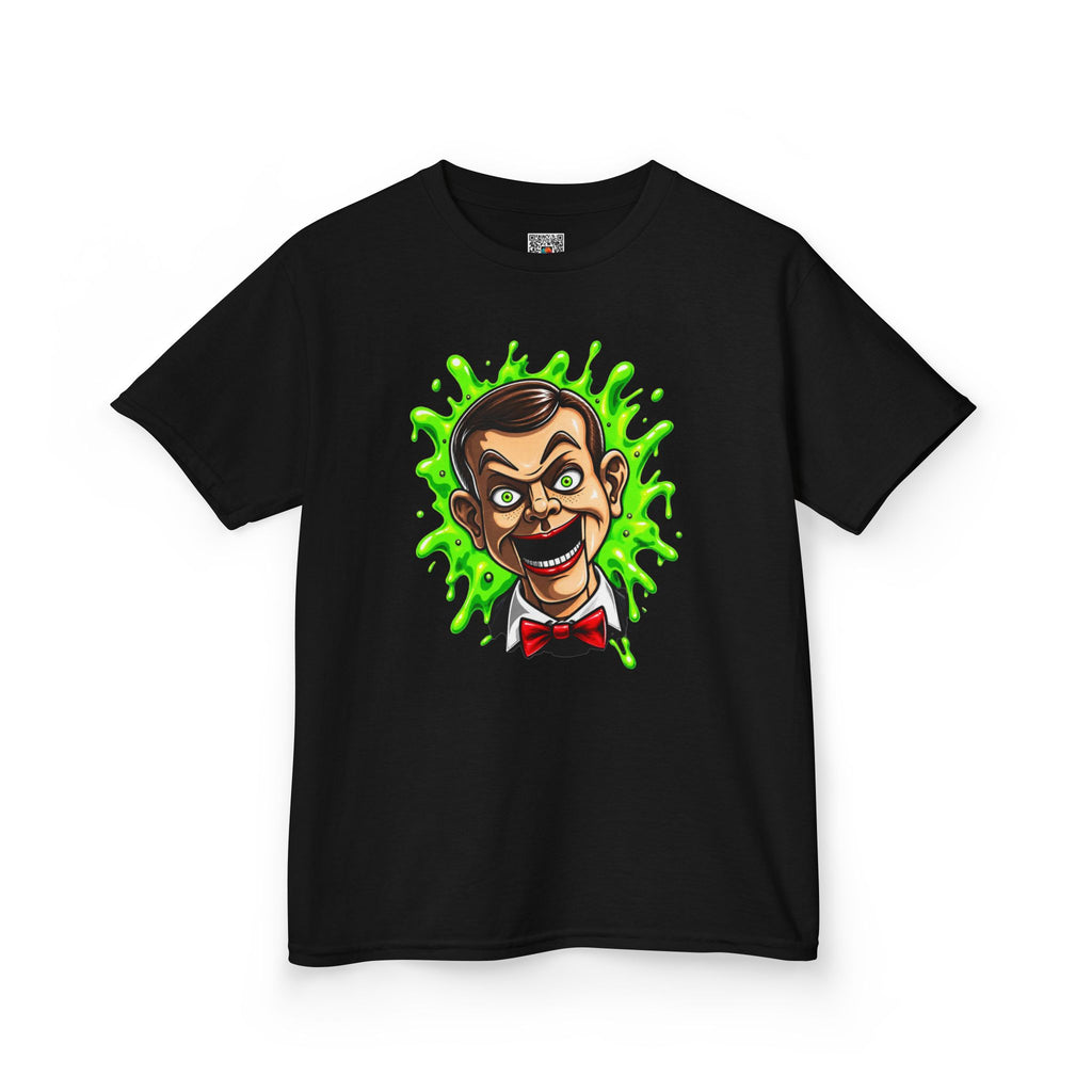 Slappy Dummy Green Slime Tee | Vintage 90s Spooky Kids T-Shirt | Cr8tive Designs