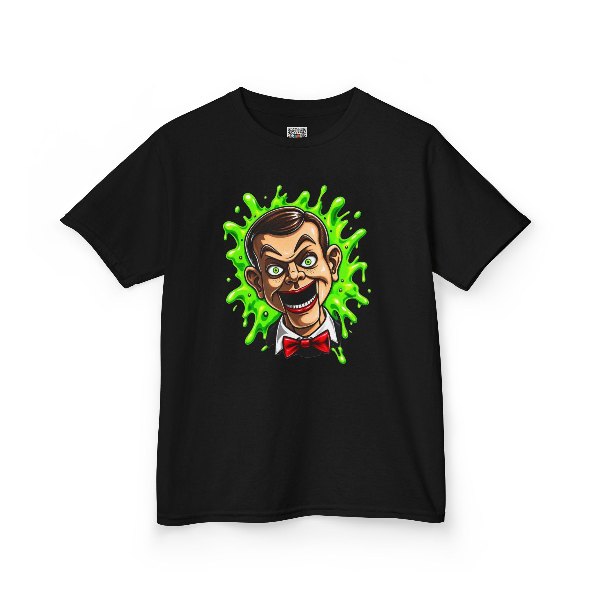 Slappy Dummy Green Slime Tee | Vintage 90s Spooky Kids T-Shirt | Cr8tive Designs