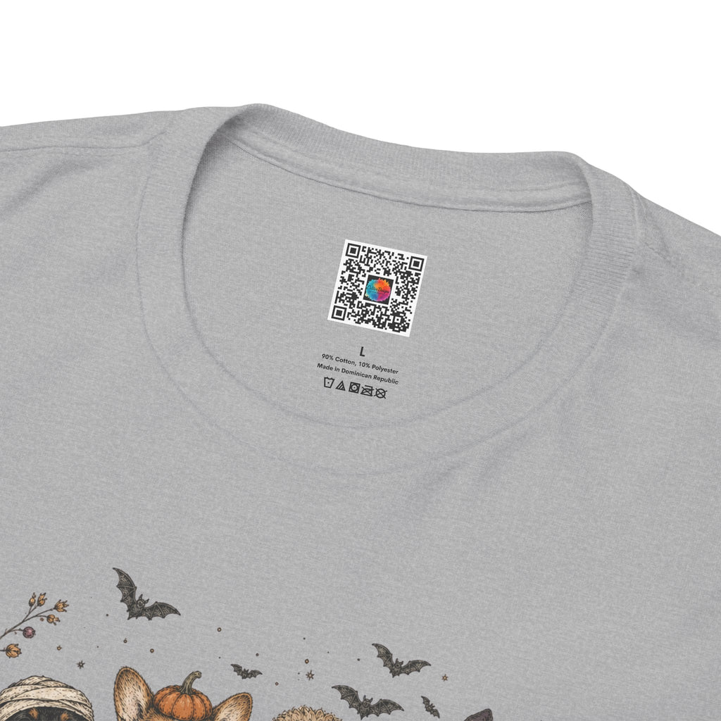 Halloween Dog Costumes Tee | Vintage Cute Puppies T-Shirt | Cr8tive Designs