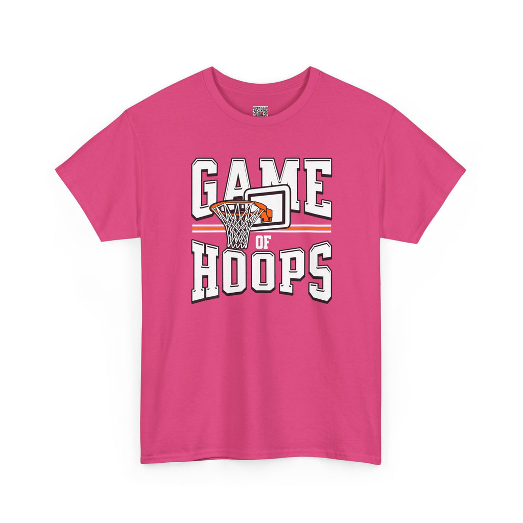 Game of Hoops T-Shirt | Basketball Hoop Sports Graphic Tee | Cr8tive Designs