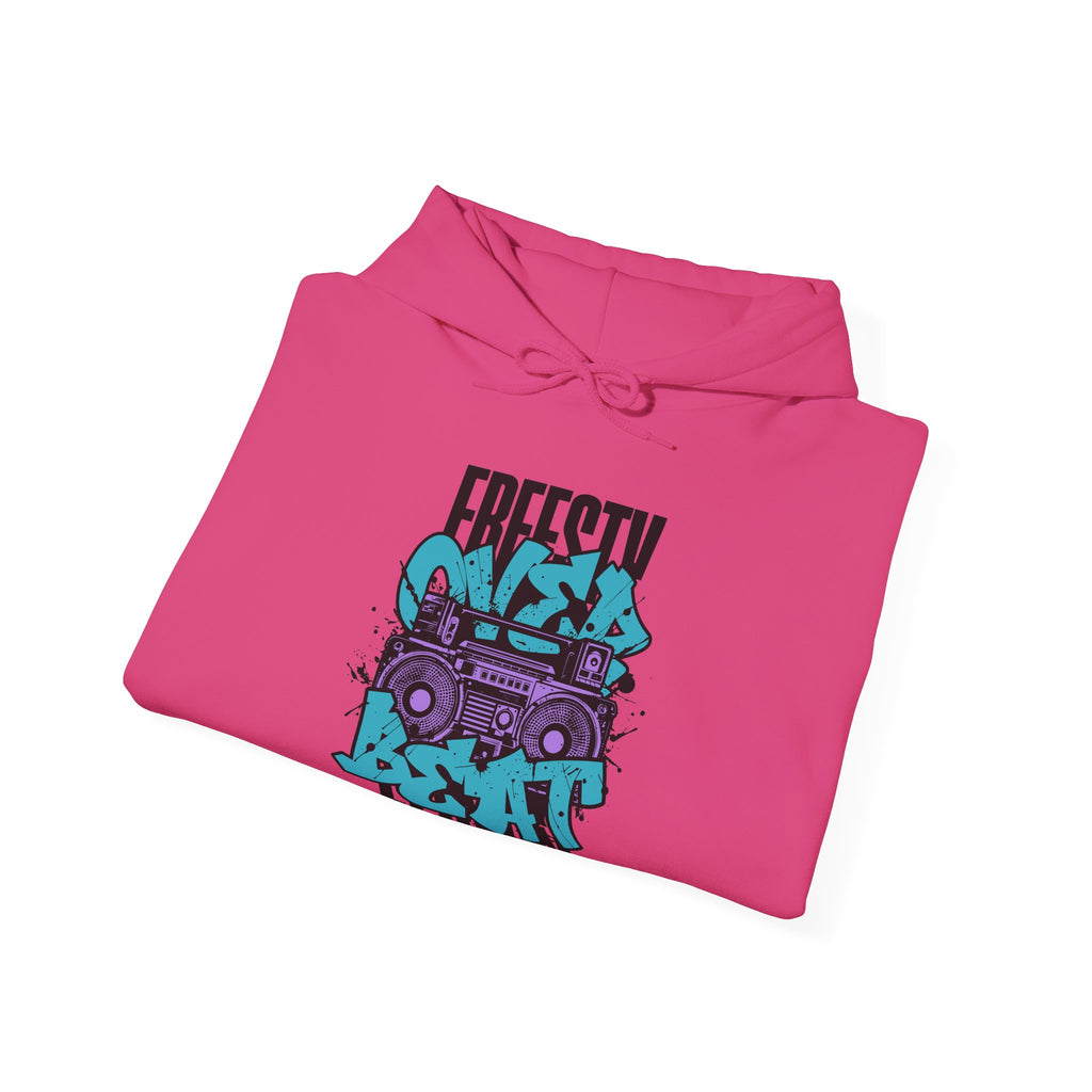 Freestyle Beat Flowin’ | Retro Hip-Hop Hoodie | Cr8tive Designs