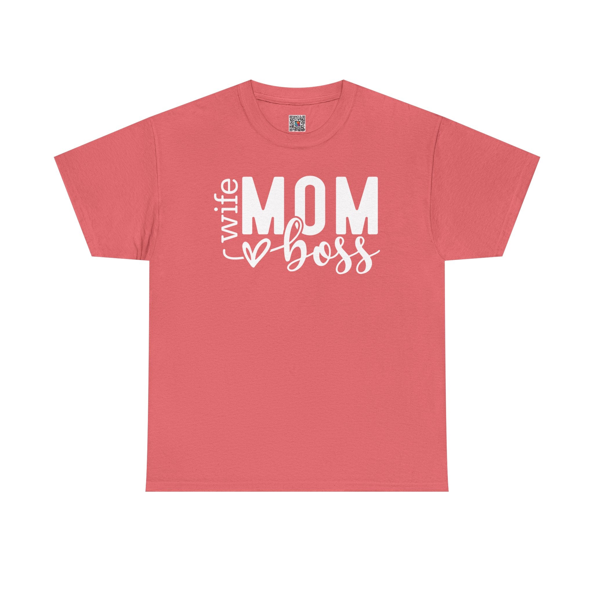 Wifey Mom Boss Graphic Tee – Trendy Mom Life Shirt, Stylish Mama Statement Tee | Cr8tive Designs