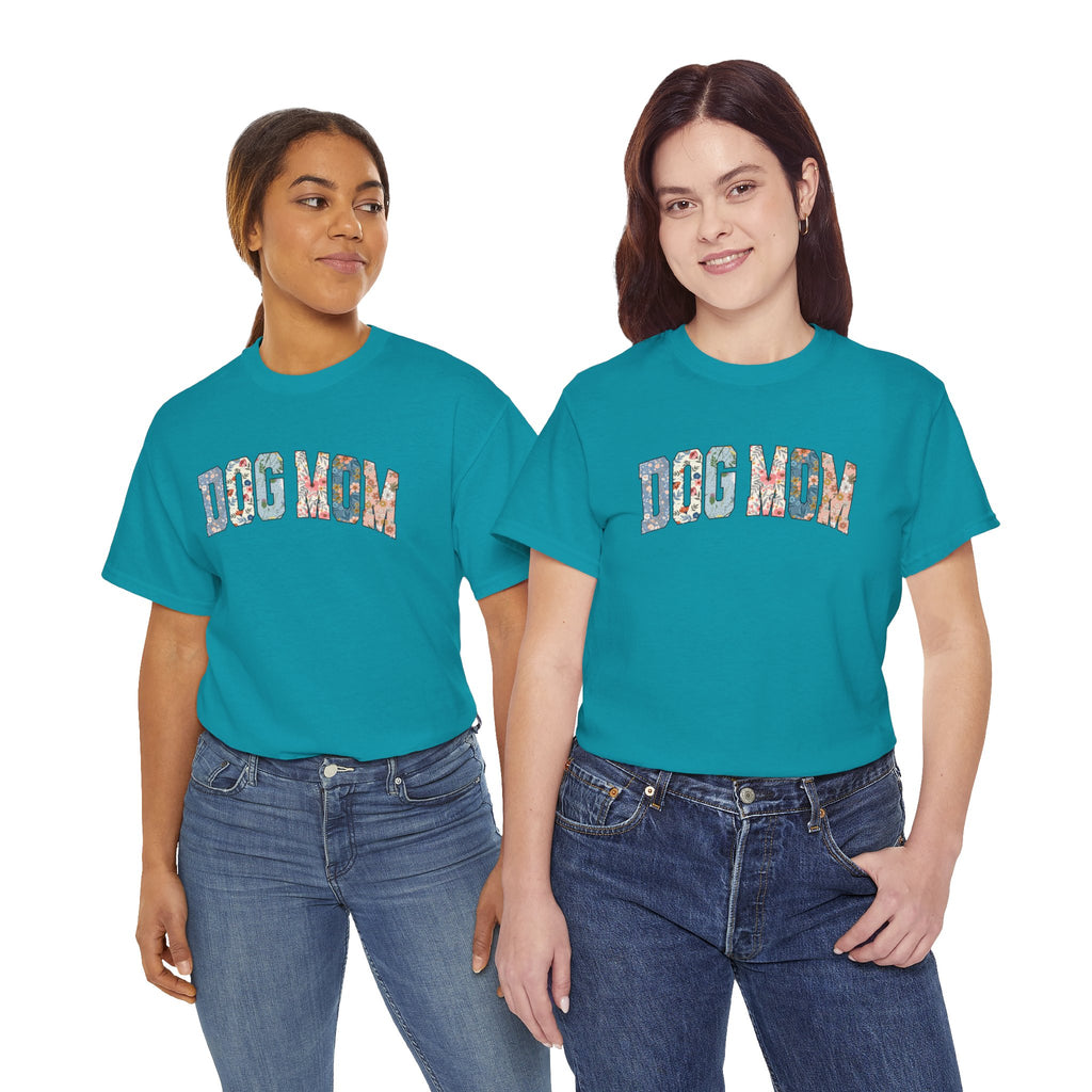 Floral Dog Mom Tee | Cute Pet Lover Shirt | Cr8tive Designs