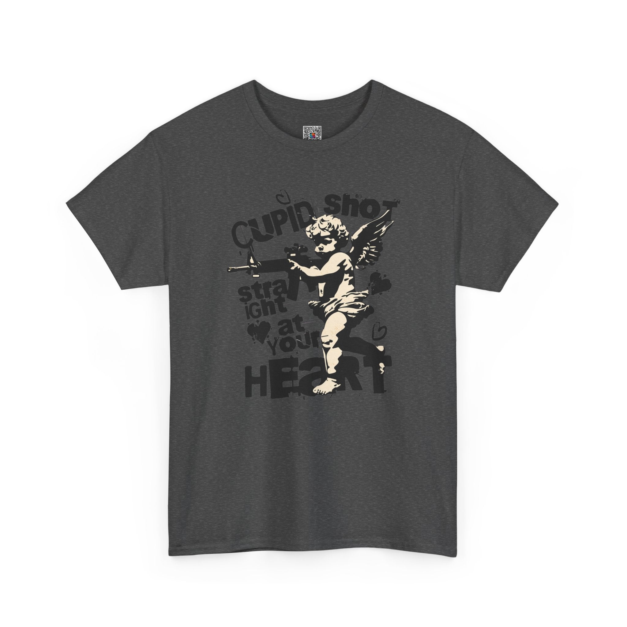 Cupid Shot Straight at Your Heart | Vintage Cupid Tshirt | Cr8tive Designs