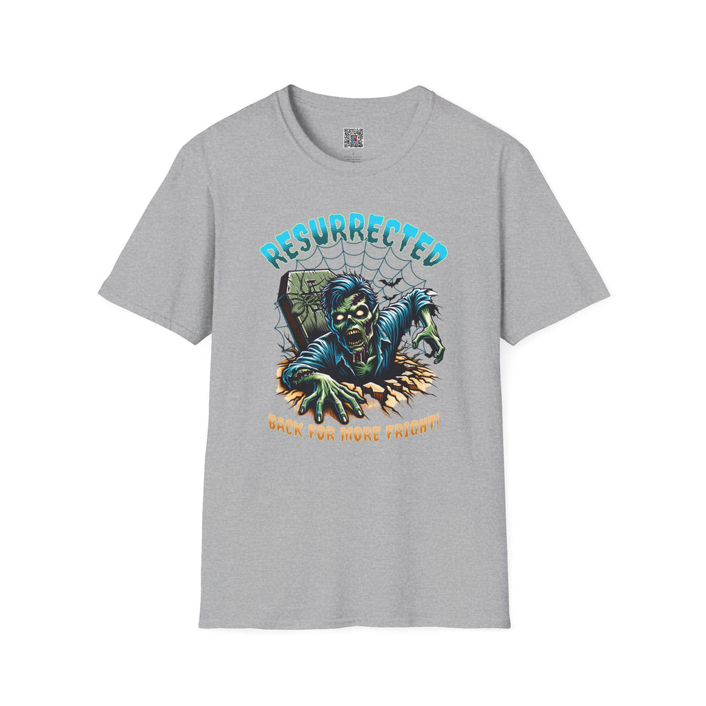 Resurrected Zombie T-Shirt | Retro Horror Graphic Tee | Cr8tive Designs