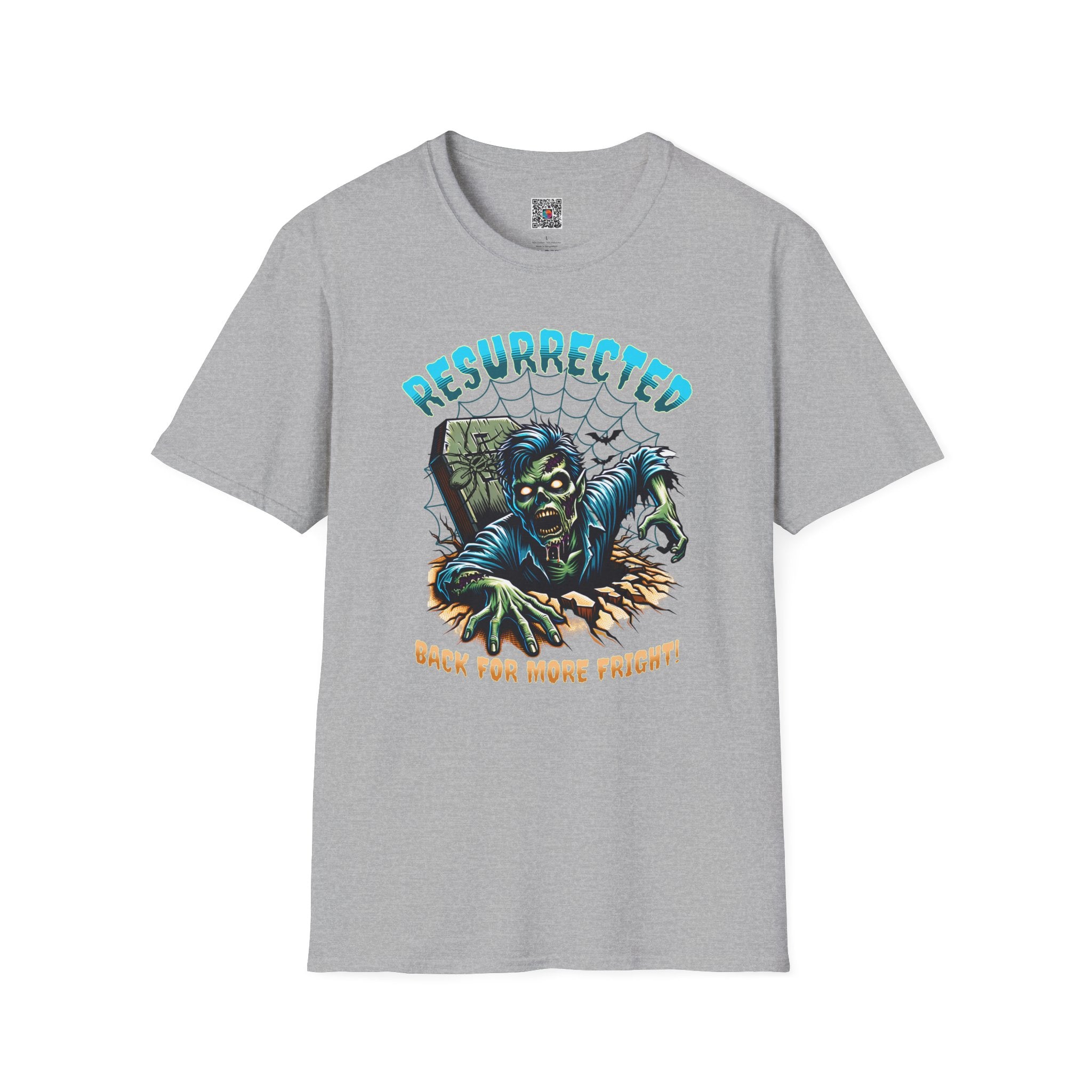 Resurrected Zombie T-Shirt | Retro Horror Graphic Tee | Cr8tive Designs
