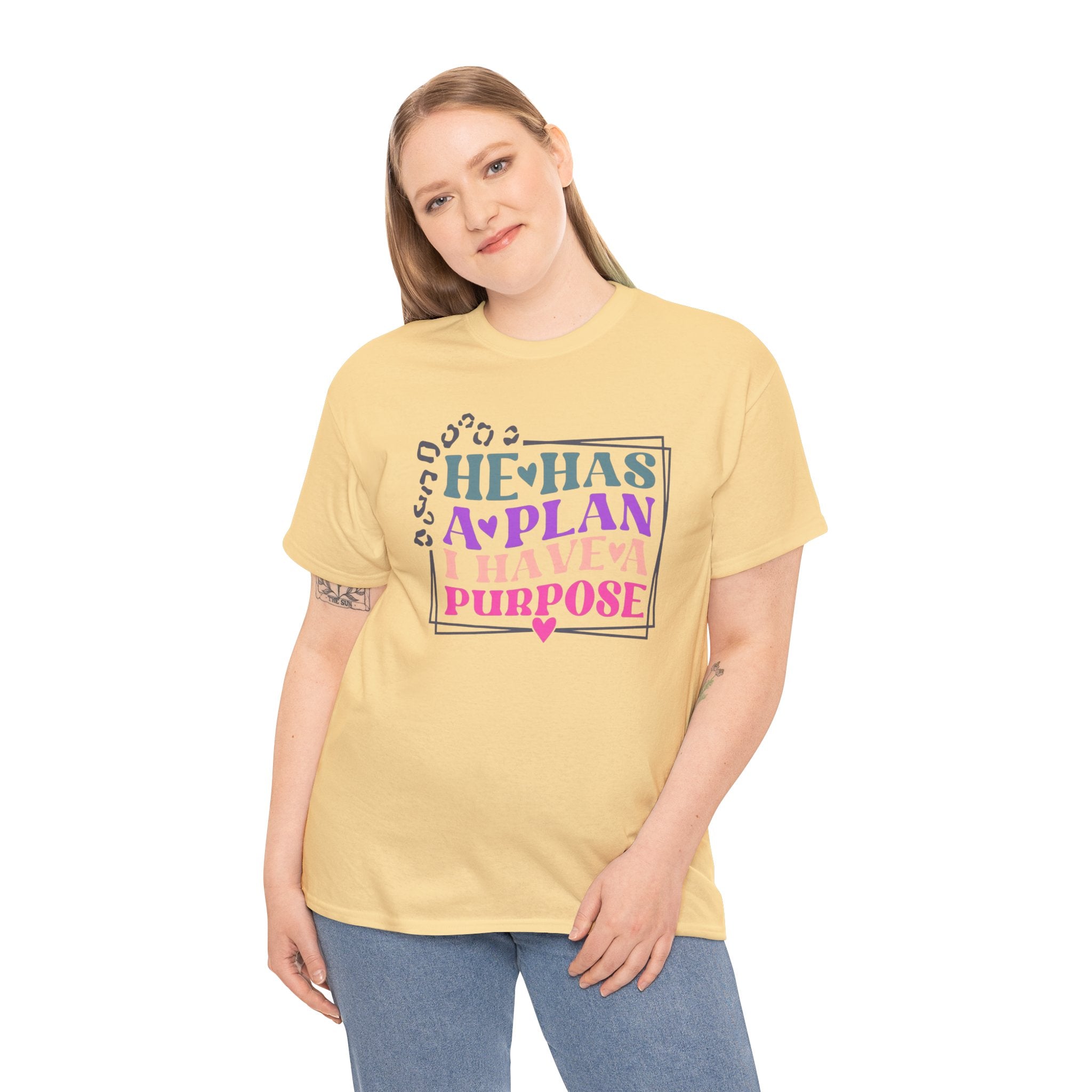 He Has A Plan I Have A Purpose T-Shirt