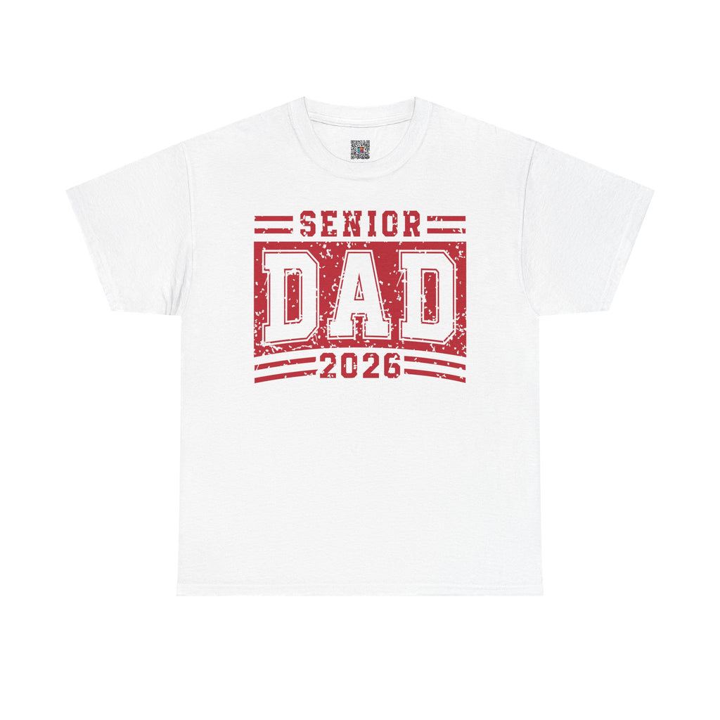 Senior Dad 2026 T-Shirt | Proud Dad Graduation Tee | Class of 2026 Parent Shirt | Cr8tive Designs