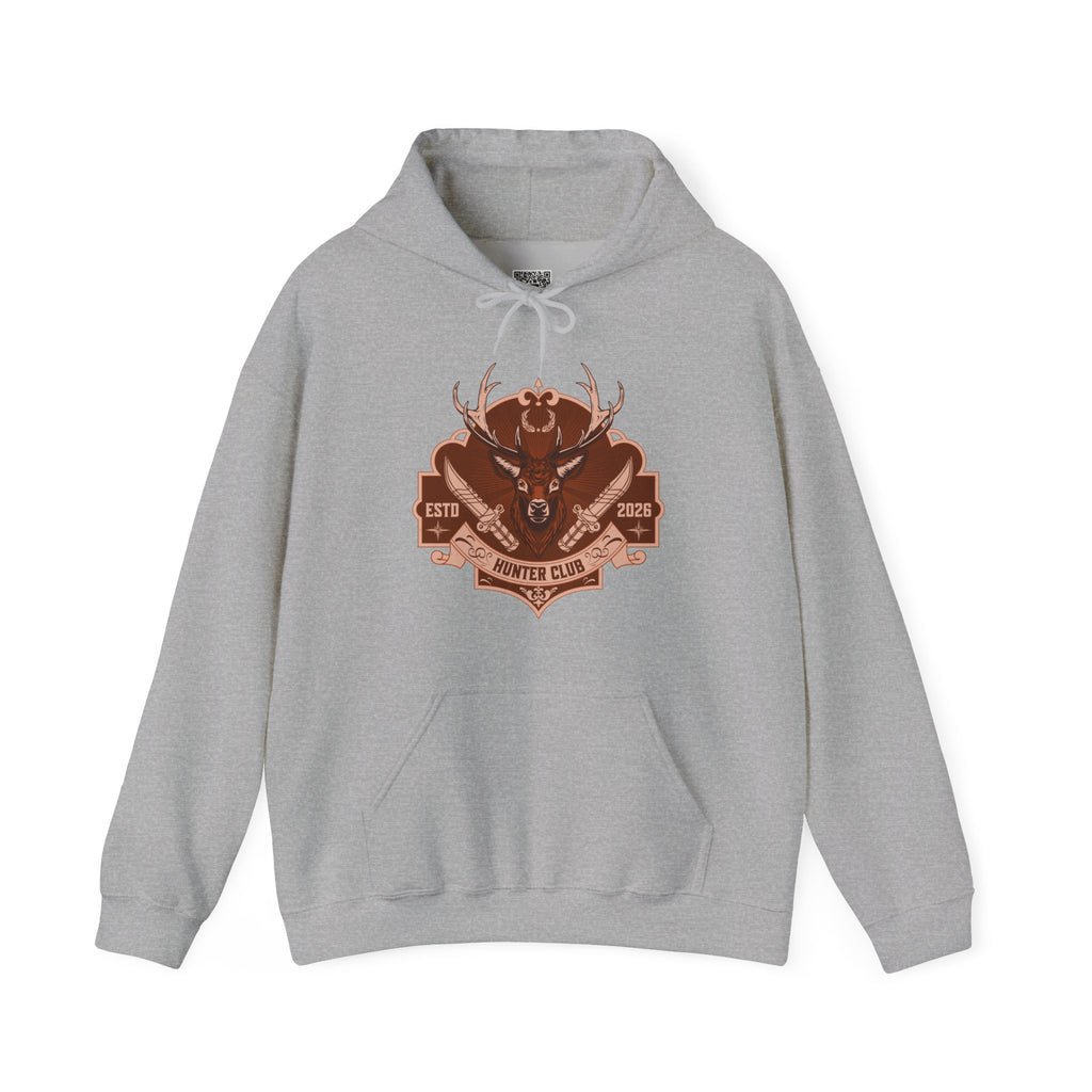 Hunter Club Hoodie | Vintage Deer Hunting Design | Cr8tive Designs