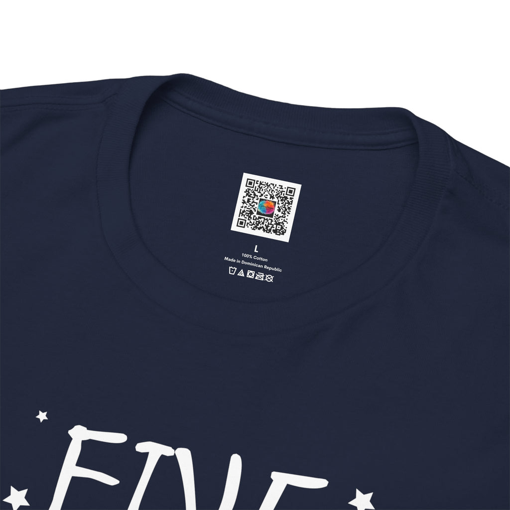 Five Billion Star Hotel | Camping Night Graphic Tee | Cr8tive Designs
